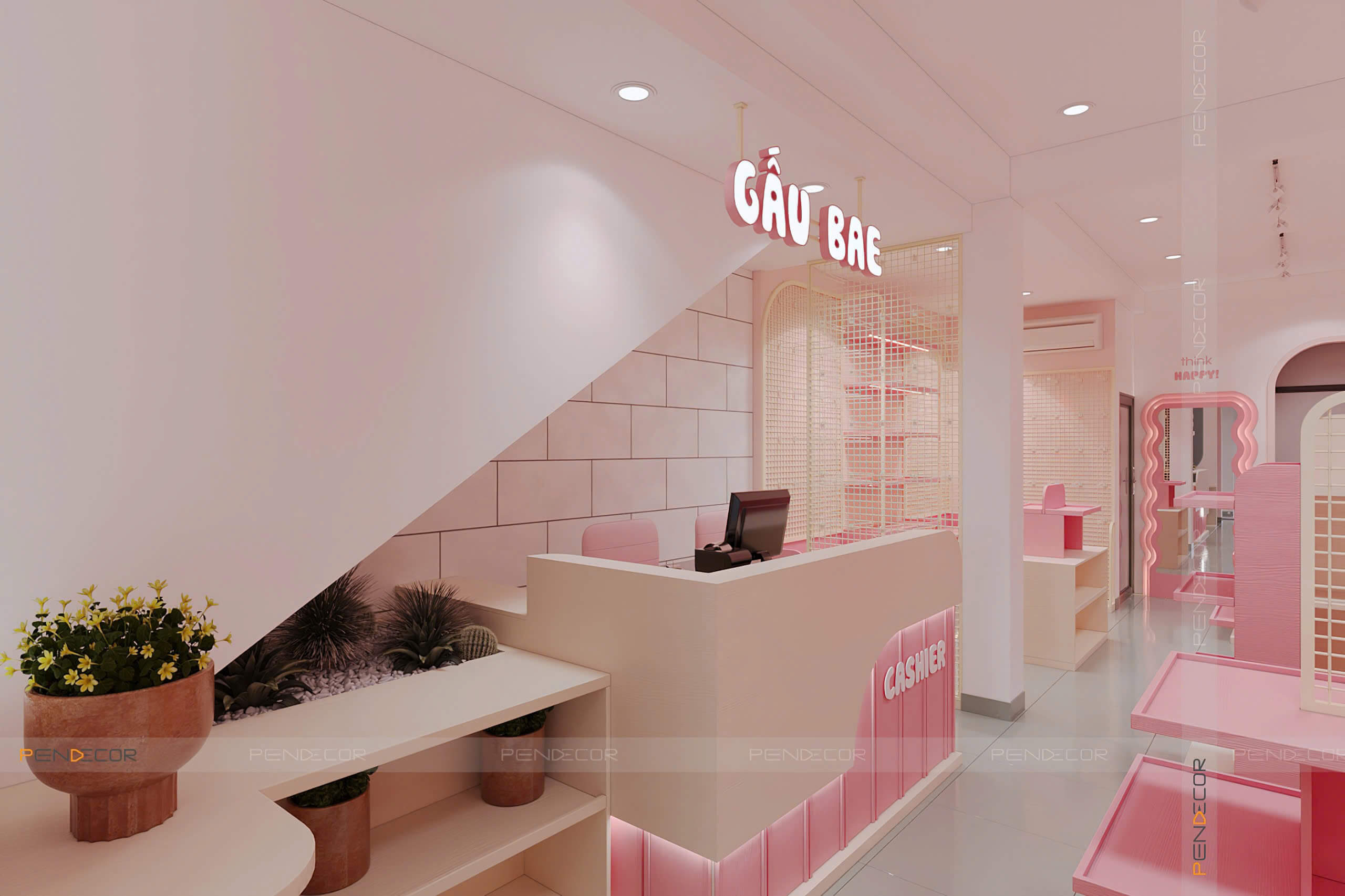 Thiết Kế Shop Phụ Kiện Gấu Bae