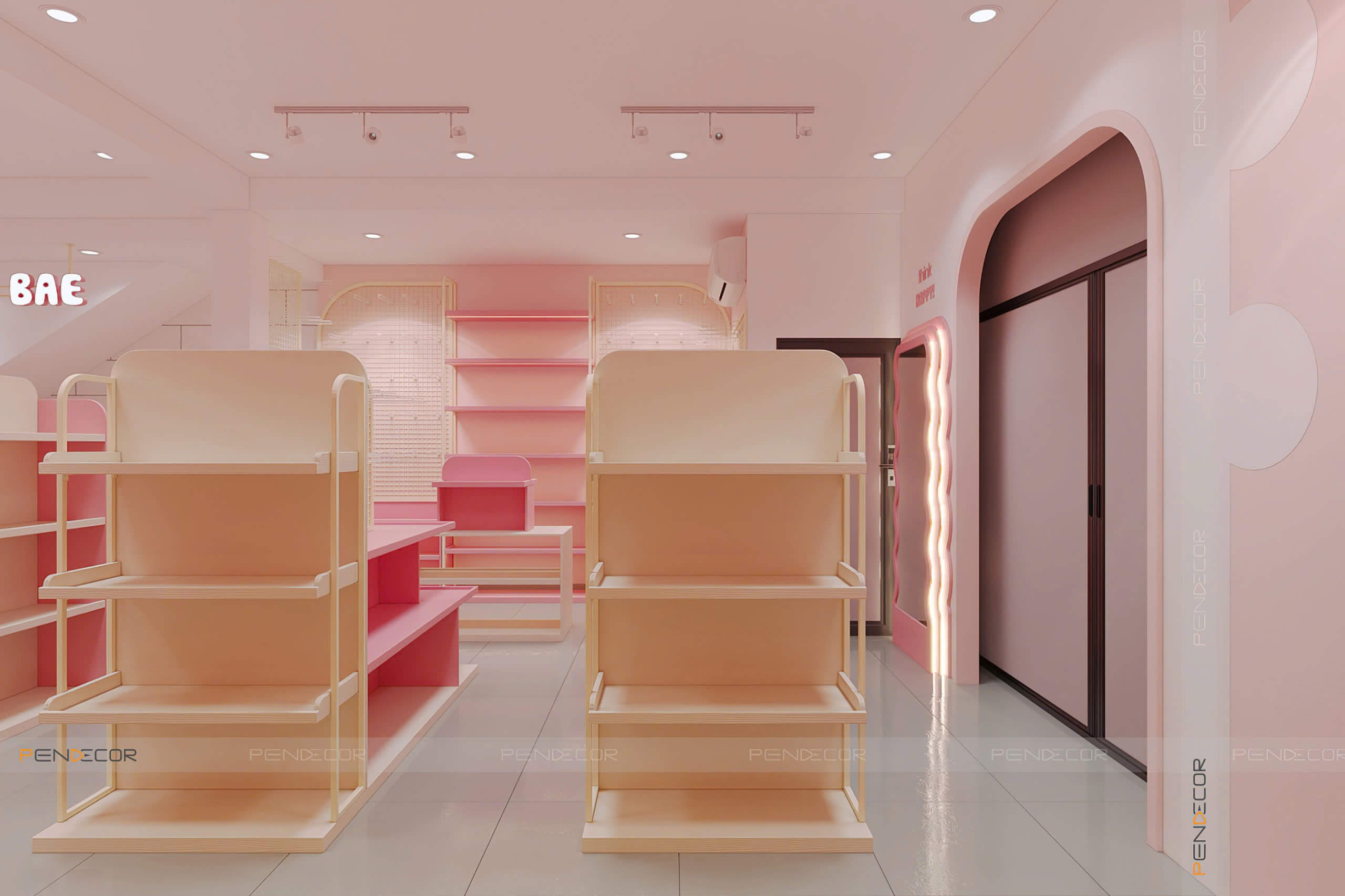 Thiết Kế Shop Phụ Kiện Gấu Bae