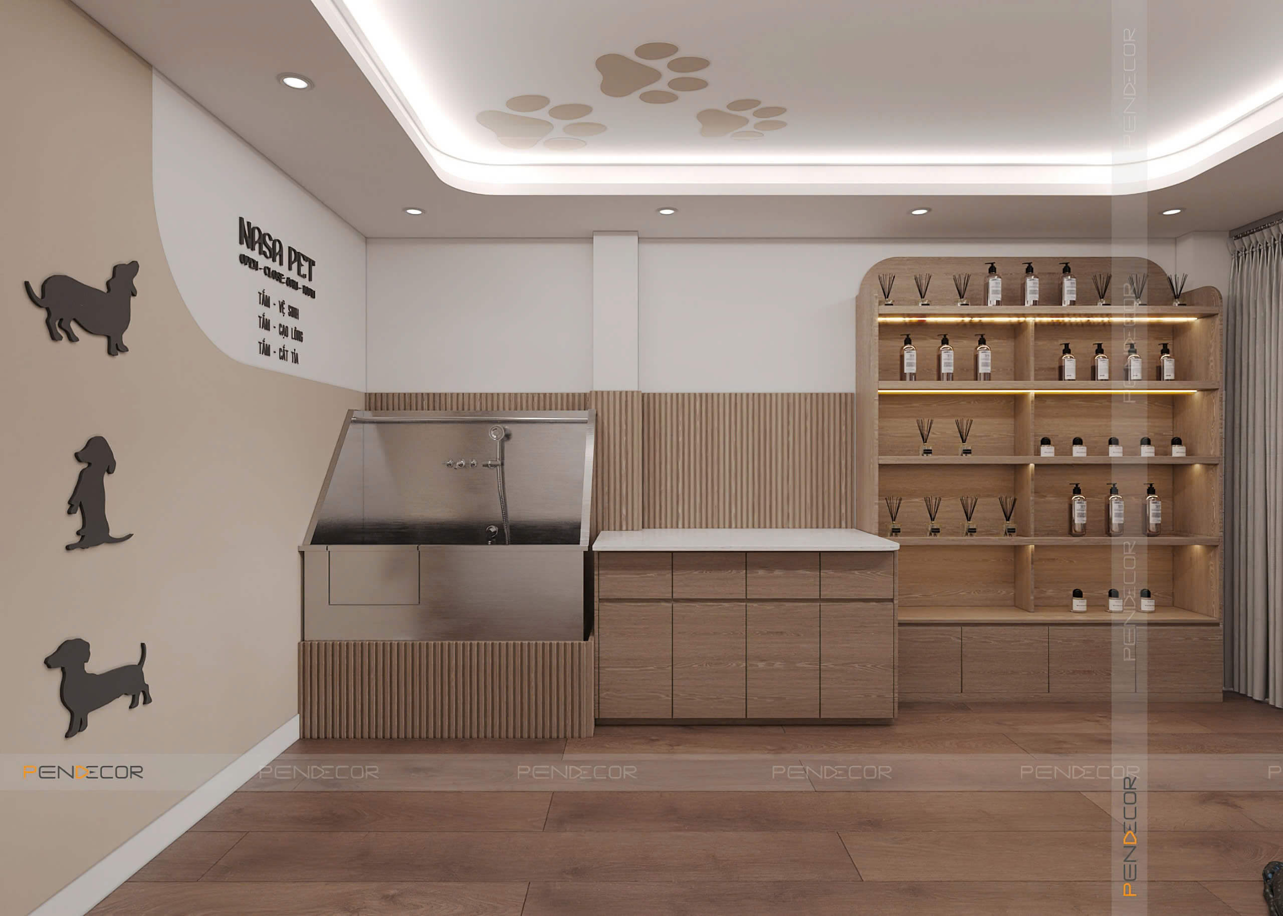 Thiết Kế Pet Shop Nasa Pet