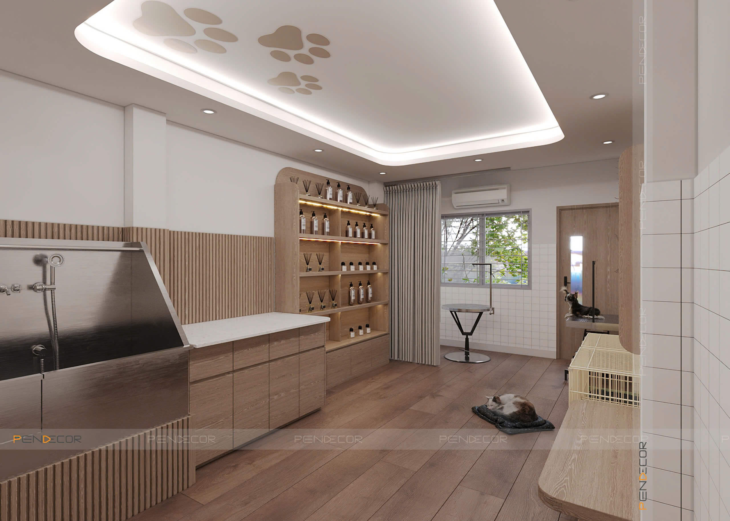 Thiết Kế Pet Shop Nasa Pet