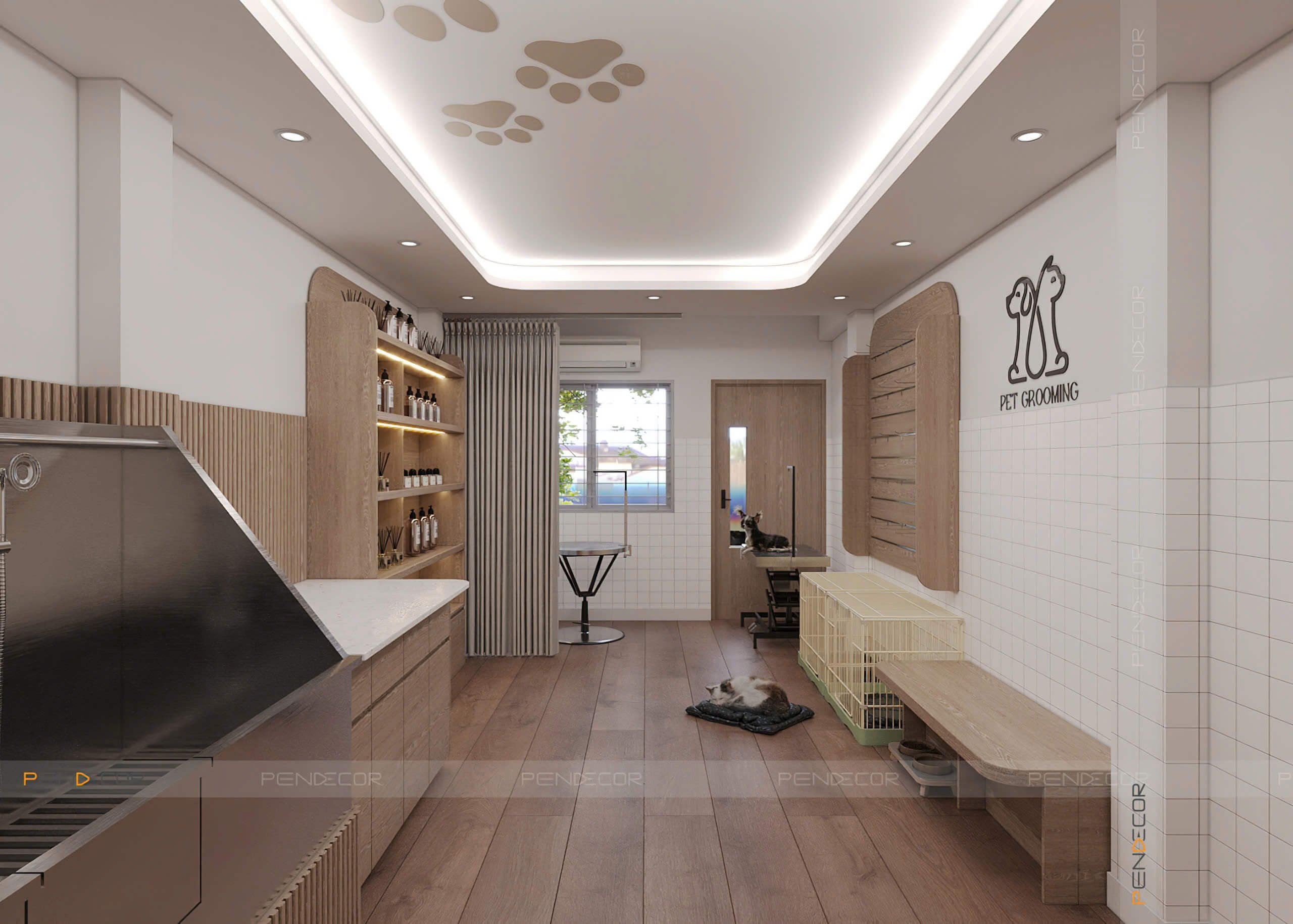 Thiết Kế Pet Shop Nasa Pet