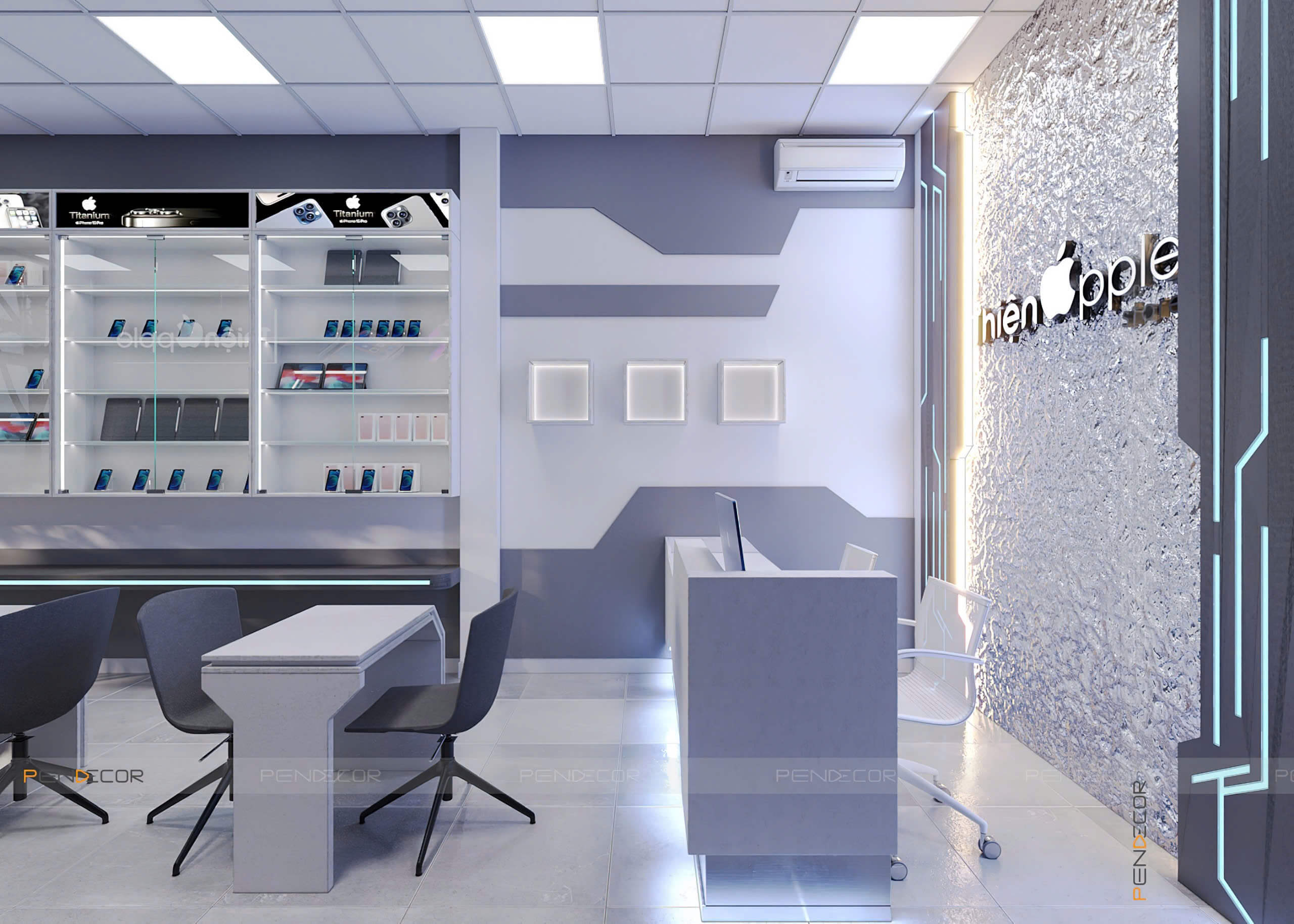 Thiết Kế Shop Điện Thoại Thiện Apple