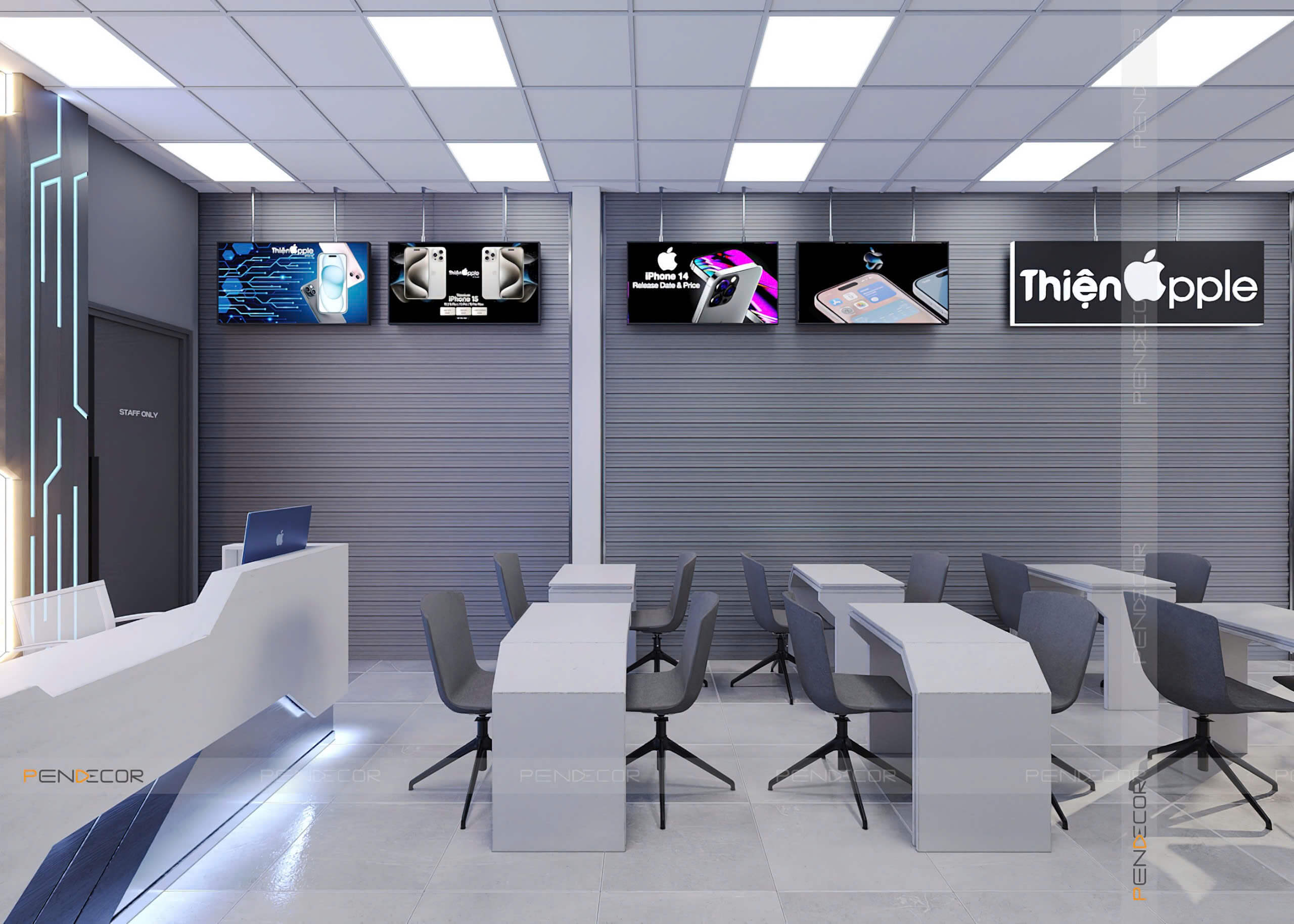 Thiết Kế Shop Điện Thoại Thiện Apple