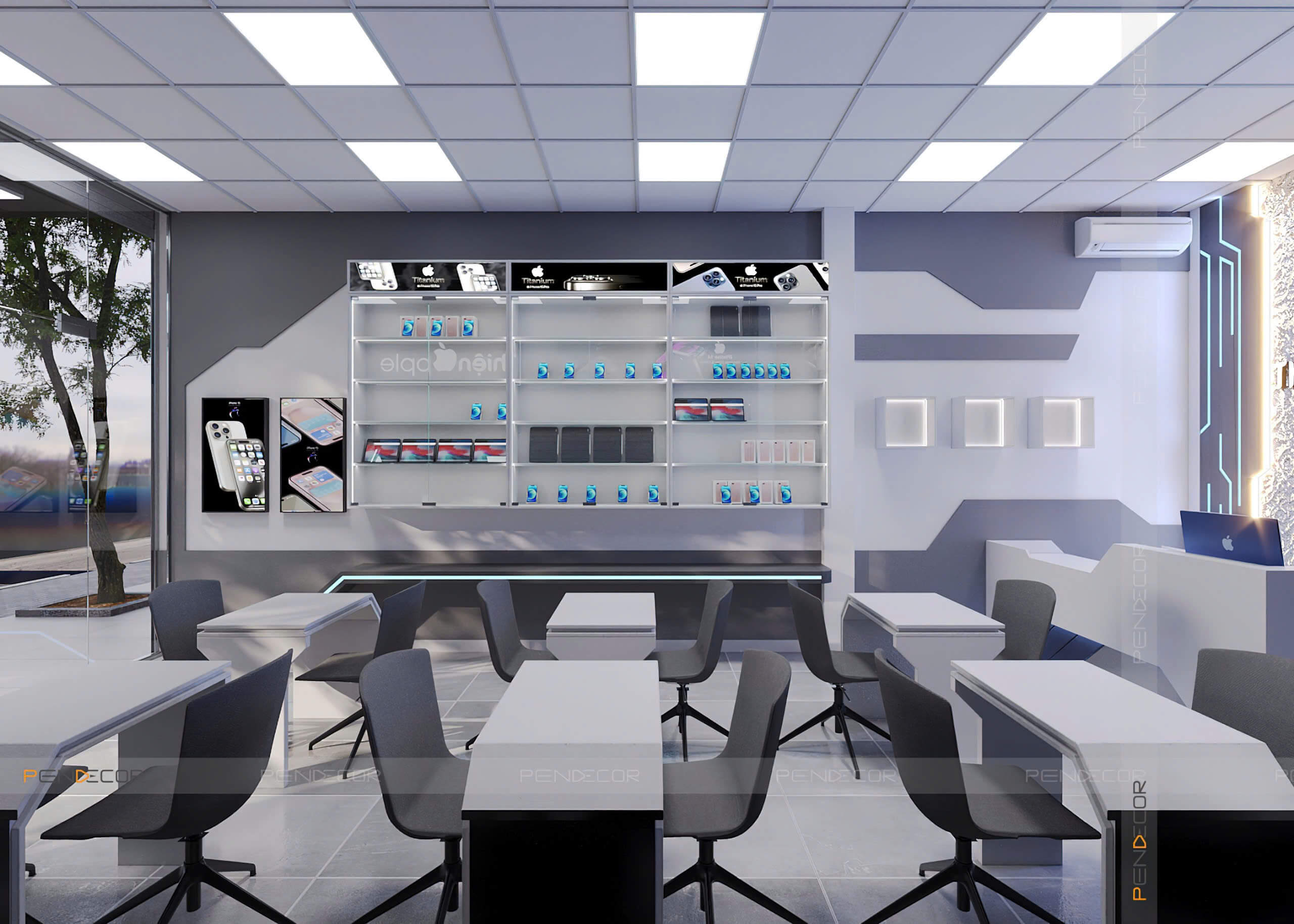 Thiết Kế Shop Điện Thoại Thiện Apple