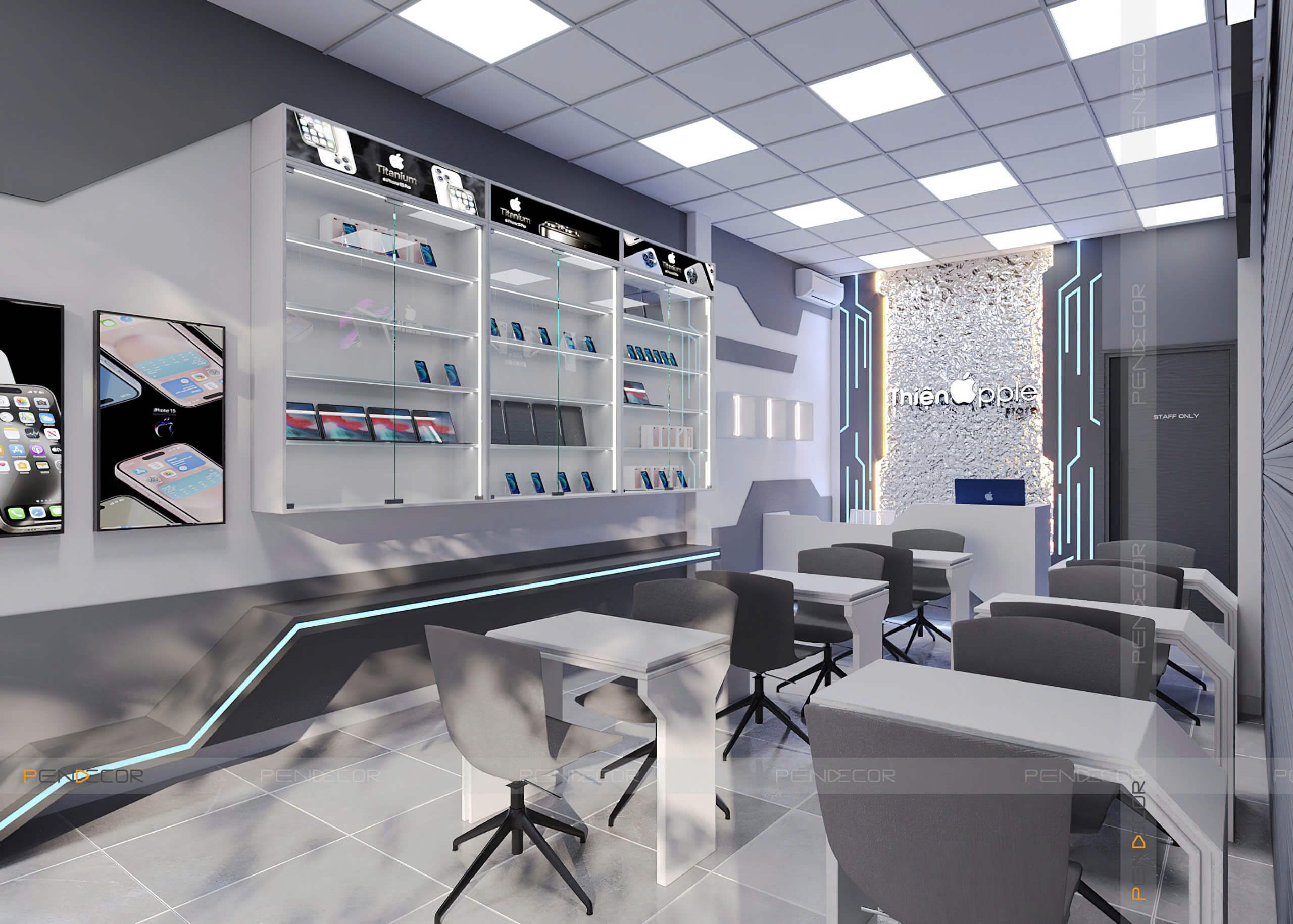 Thiết Kế Shop Điện Thoại Thiện Apple