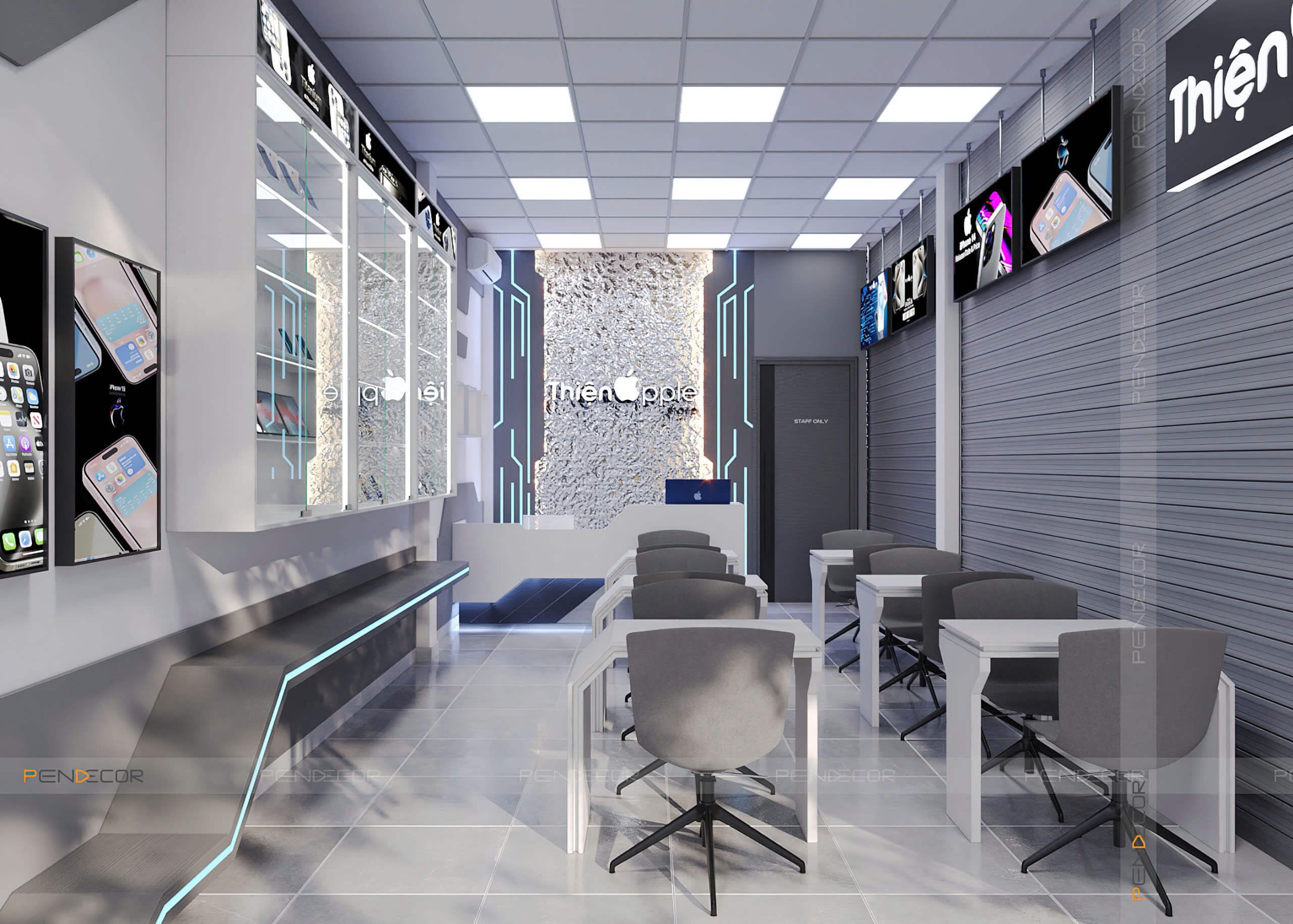 Thiết Kế Shop Điện Thoại Thiện Apple