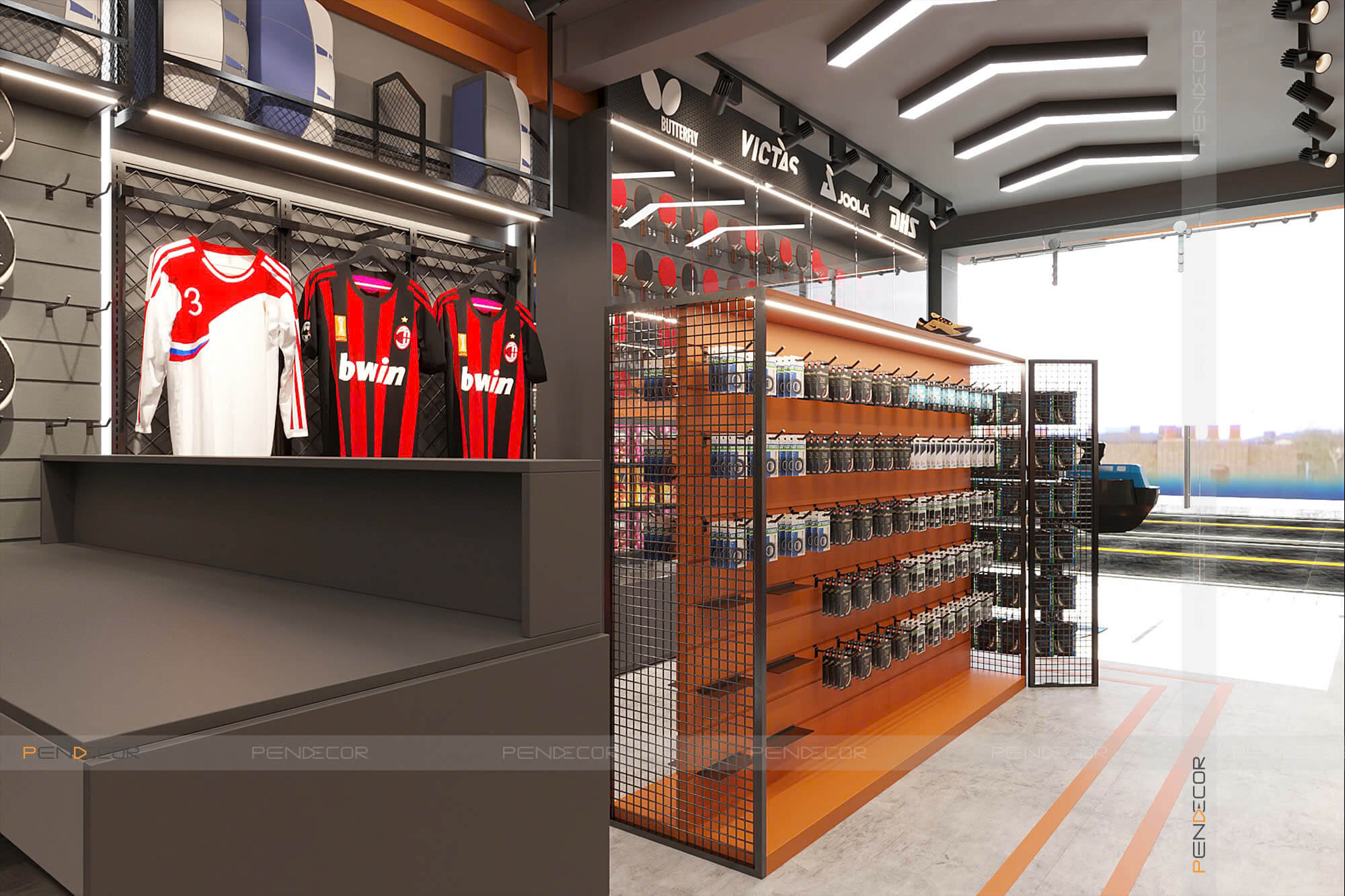 Thiết Kế Shop Phụ Kiện Bis Sport