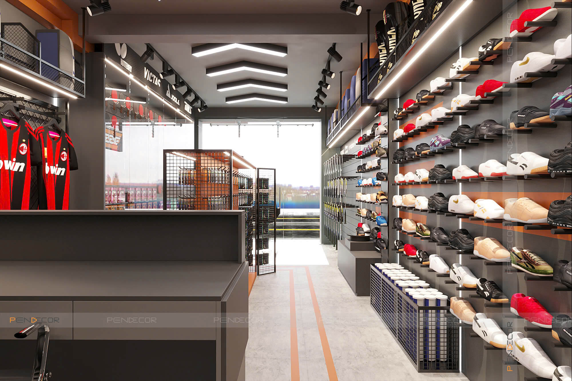 Thiết Kế Shop Phụ Kiện Bis Sport