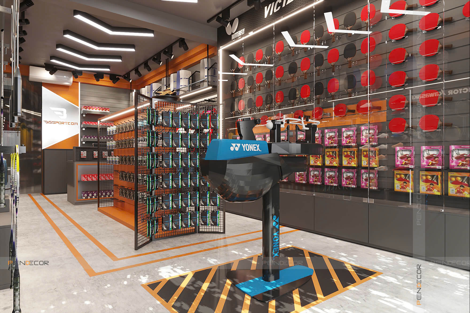 Thiết Kế Shop Phụ Kiện Bis Sport