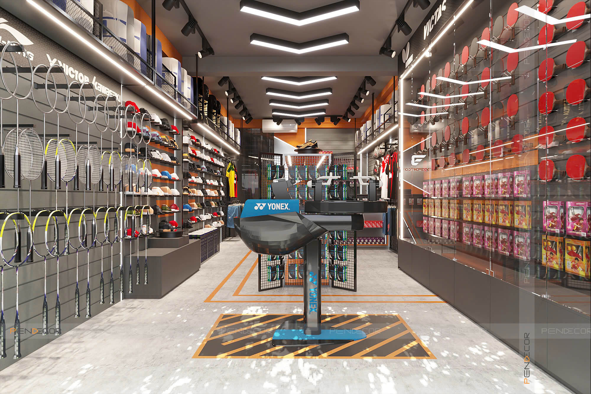 Thiết Kế Shop Phụ Kiện Bis Sport