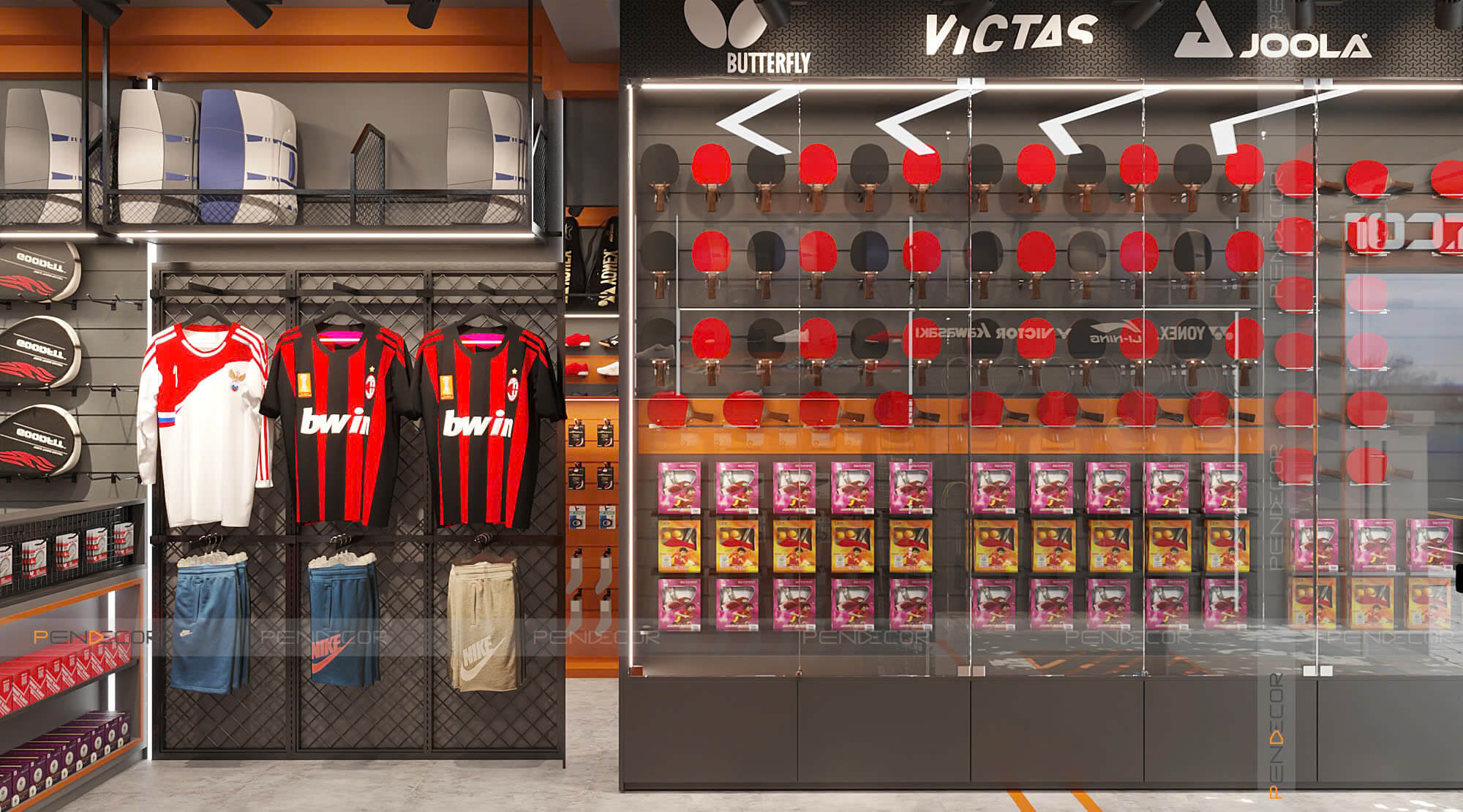 Thiết Kế Shop Phụ Kiện Bis Sport