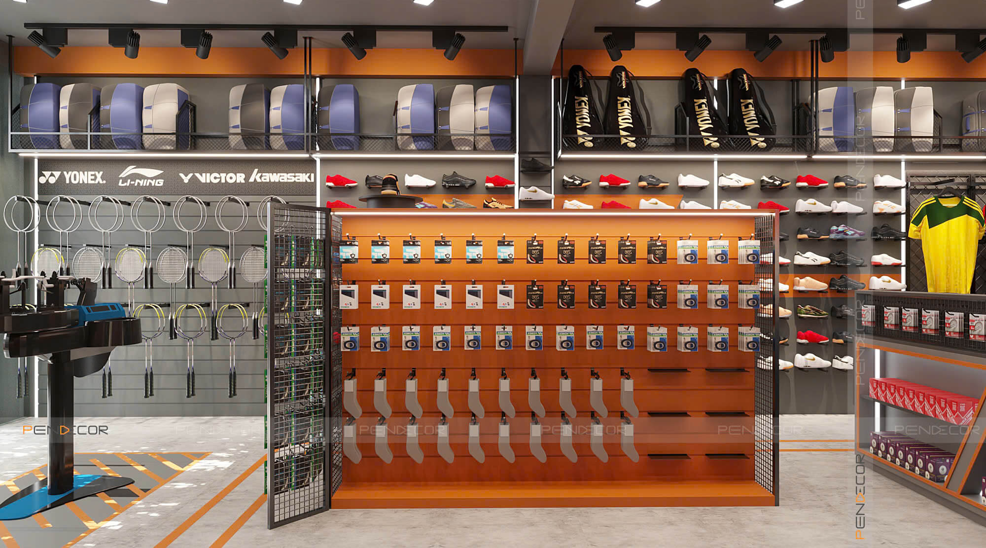 Thiết Kế Shop Phụ Kiện Bis Sport