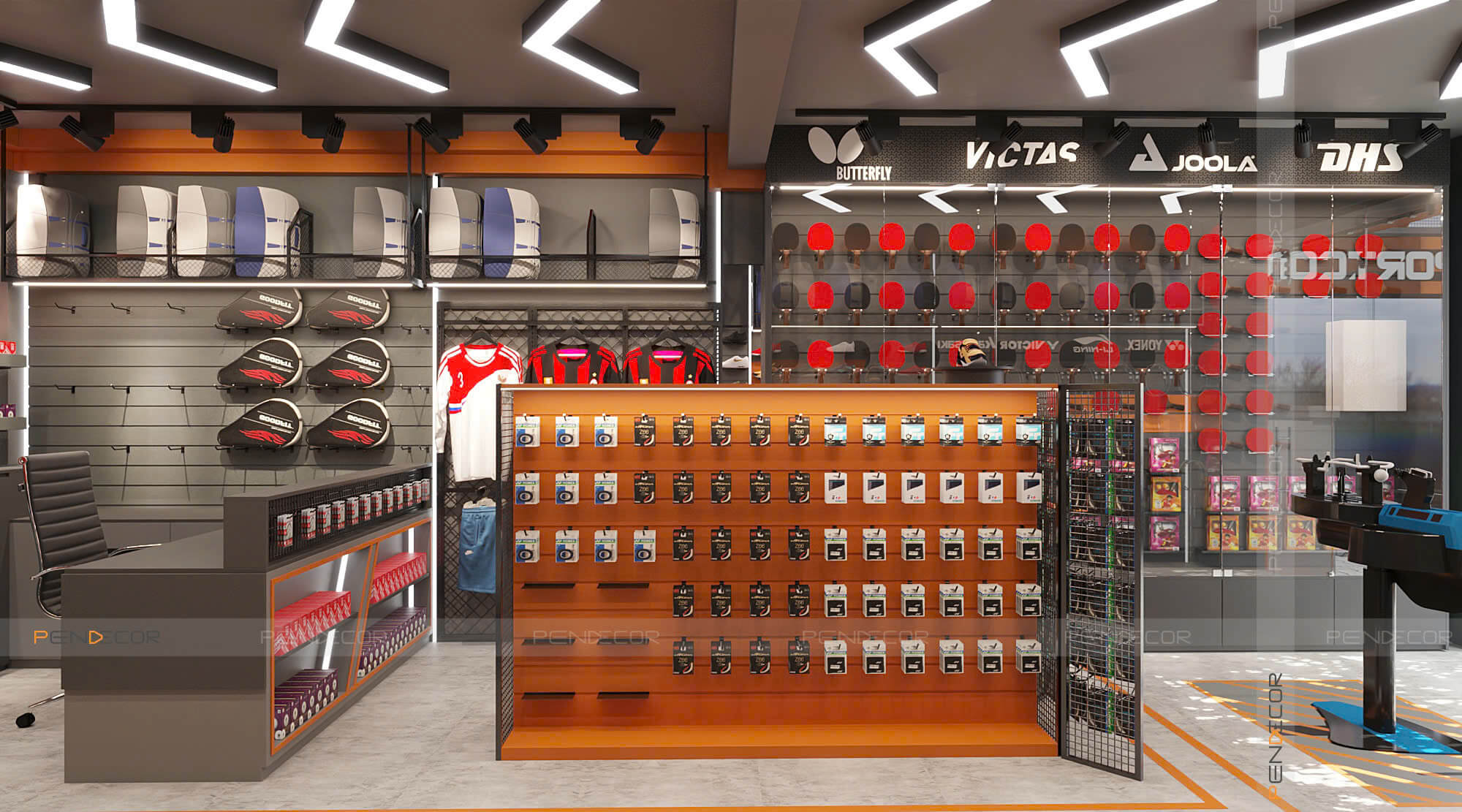 Thiết Kế Shop Phụ Kiện Bis Sport