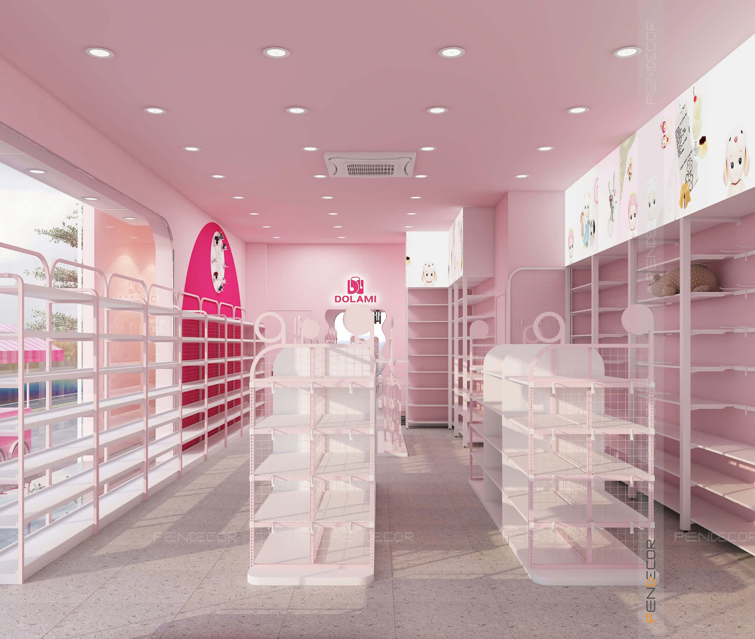 Thiết Kế Shop Phụ Kiện Dolami