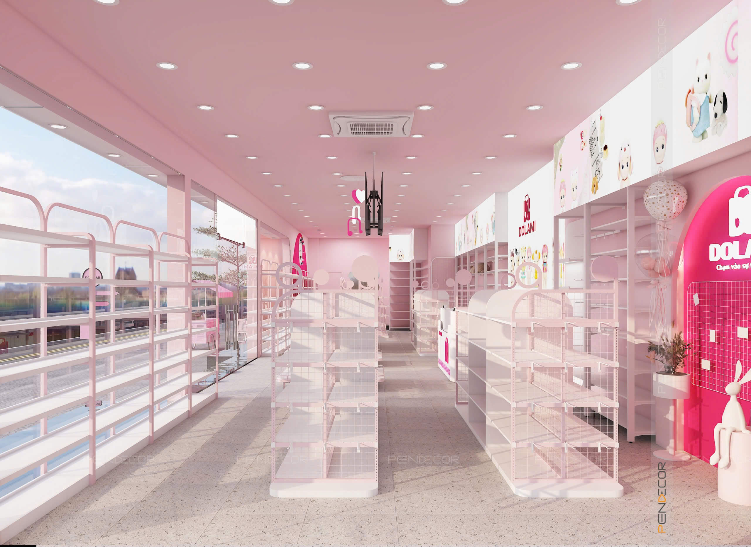 Thiết Kế Shop Phụ Kiện Dolami