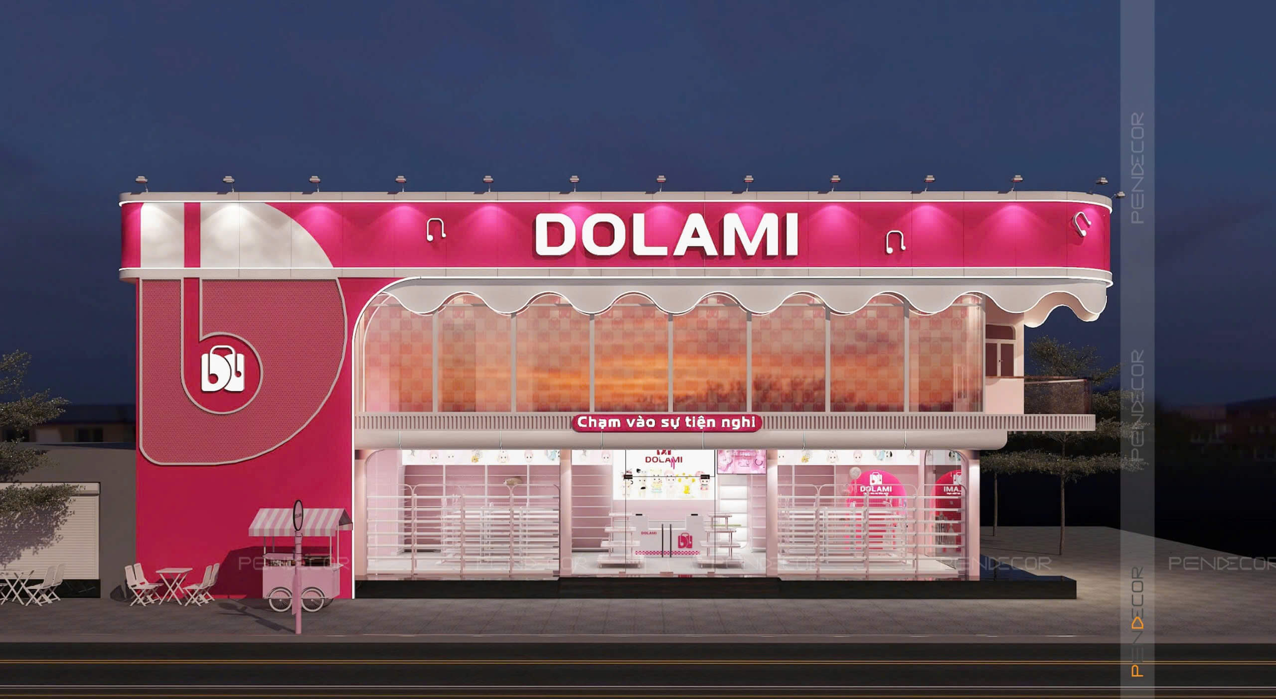 Thiết Kế Shop Phụ Kiện Dolami