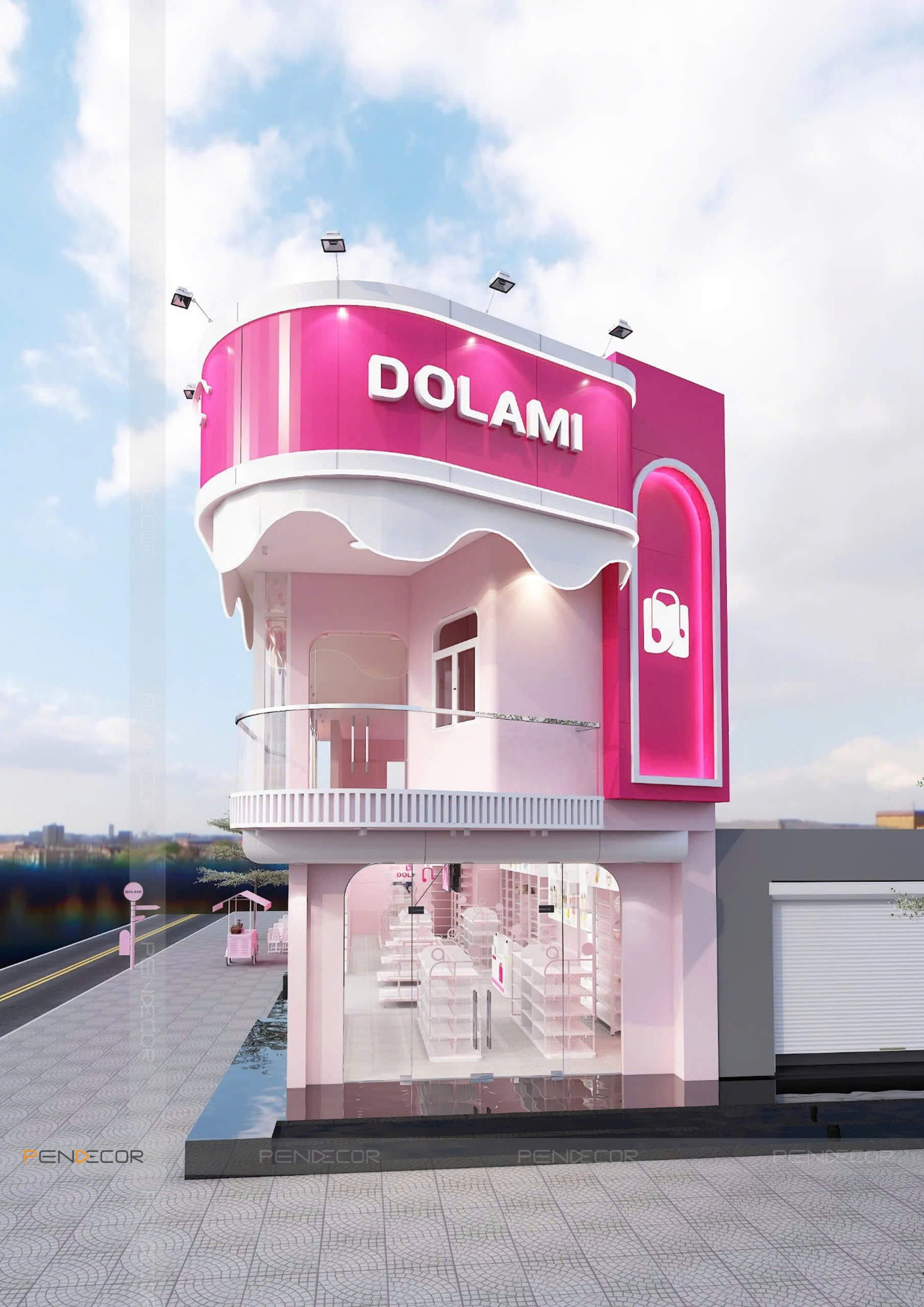 Thiết Kế Shop Phụ Kiện Dolami