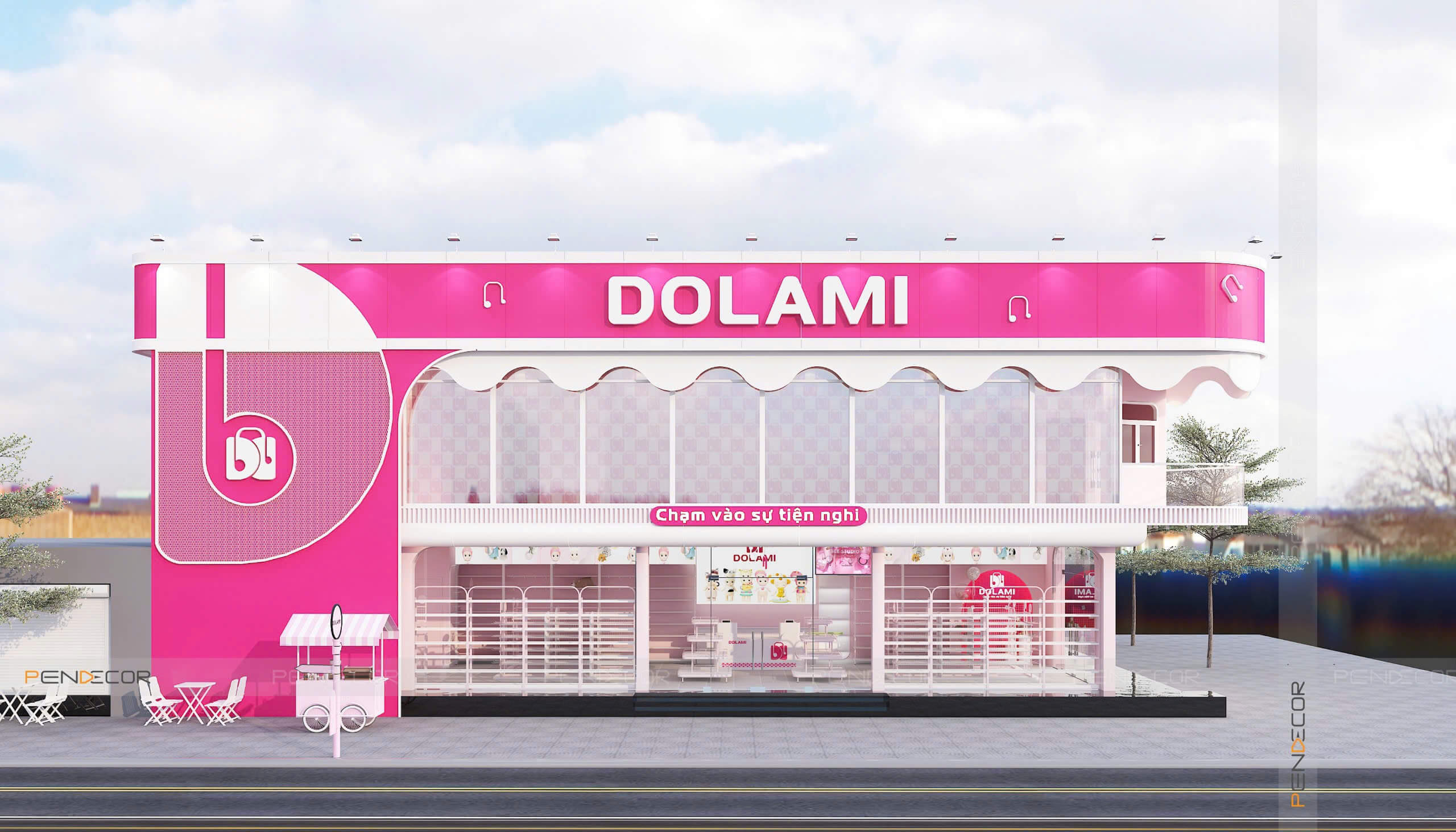 Thiết Kế Shop Phụ Kiện Dolami