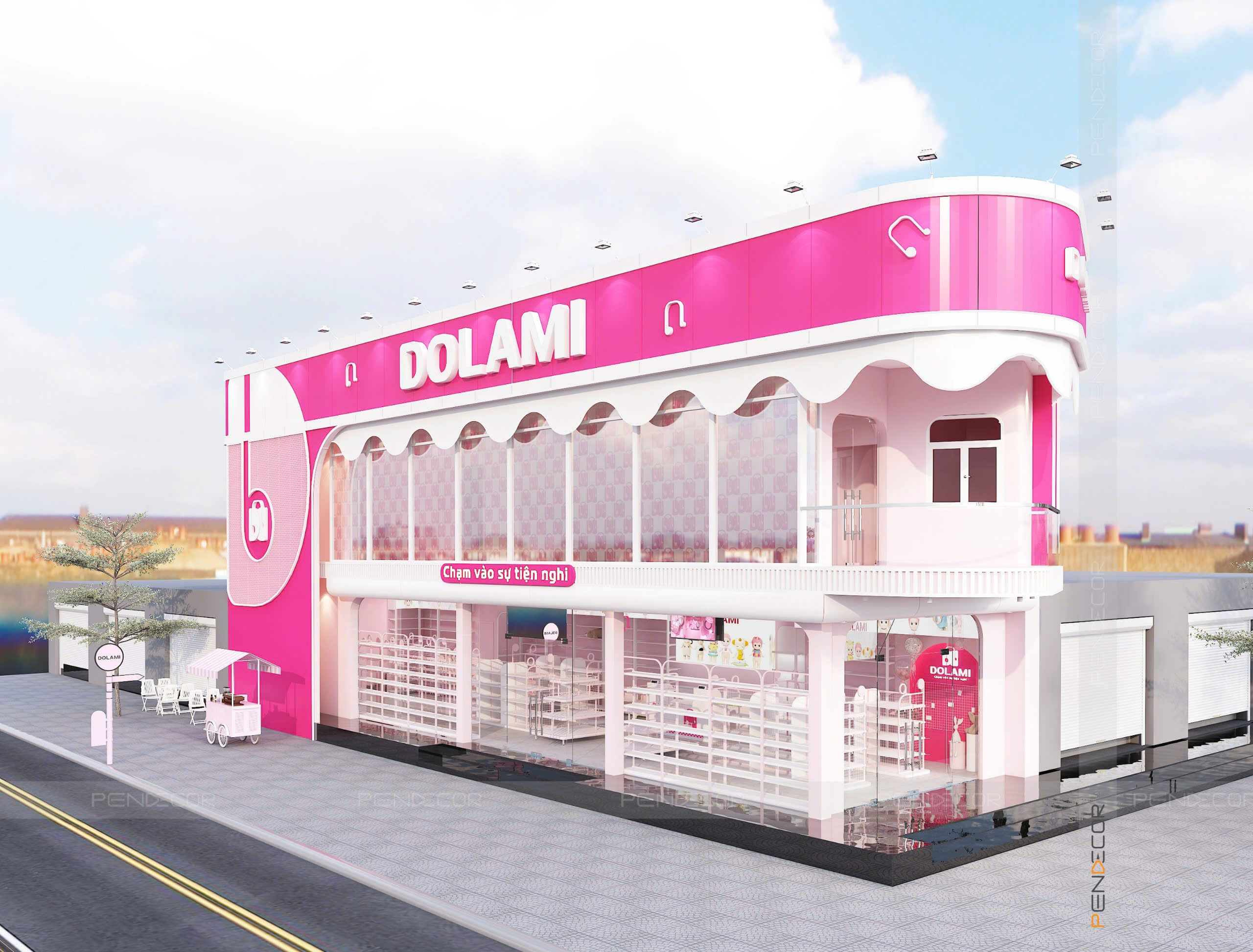 Thiết Kế Shop Phụ Kiện Dolami