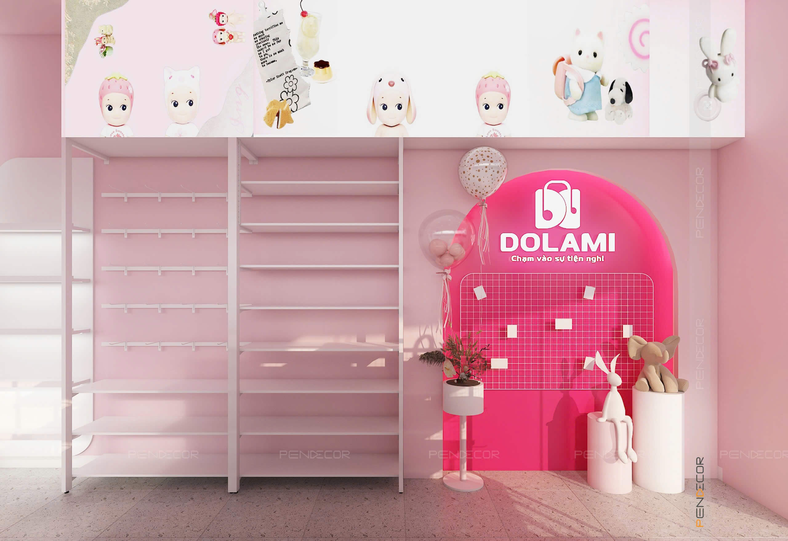 Thiết Kế Shop Phụ Kiện Dolami