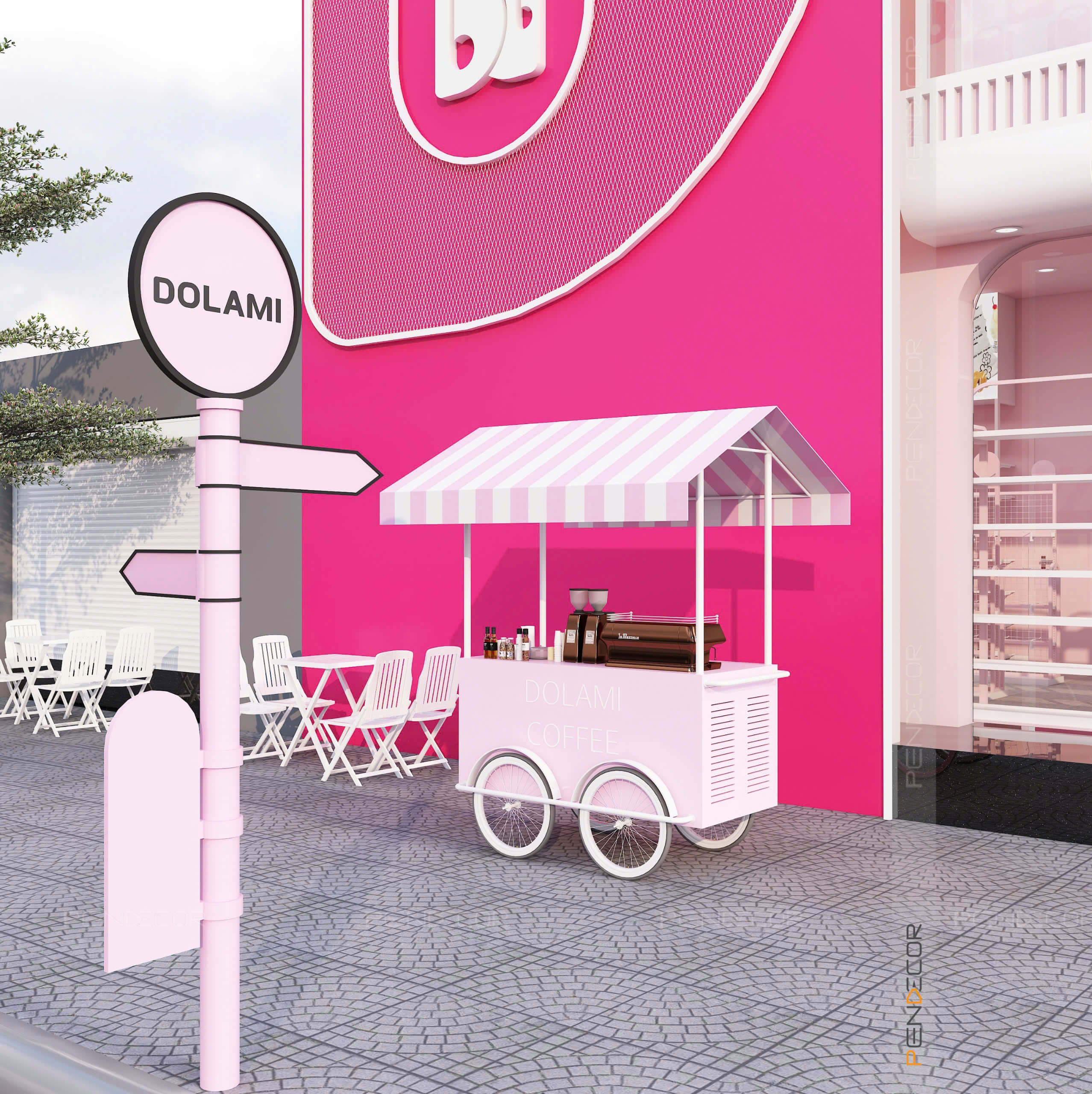 Thiết Kế Shop Phụ Kiện Dolami