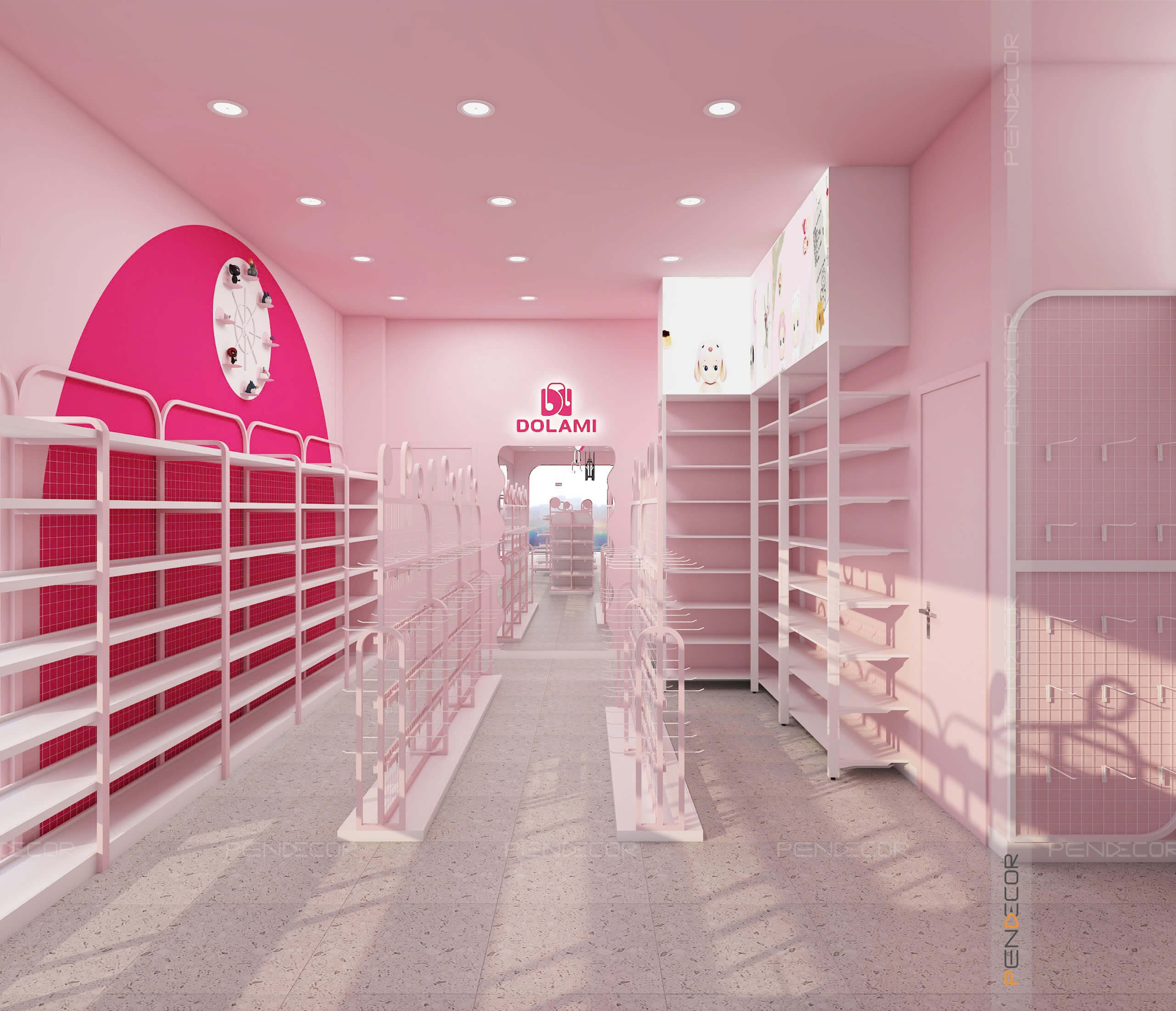 Thiết Kế Shop Phụ Kiện Dolami