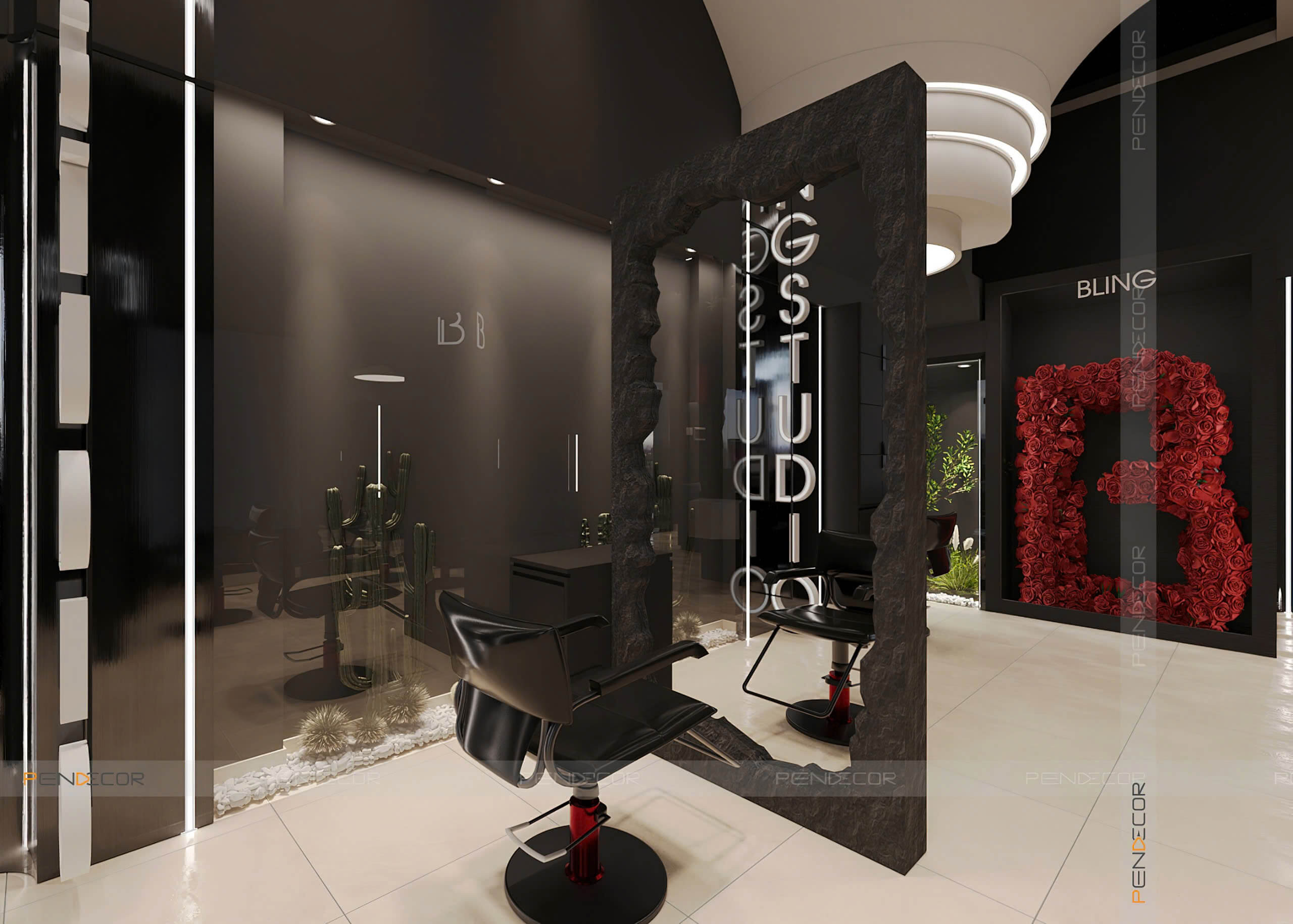 Thiết Kế Salon Tóc Bling Hair Studio (Tân Bình)