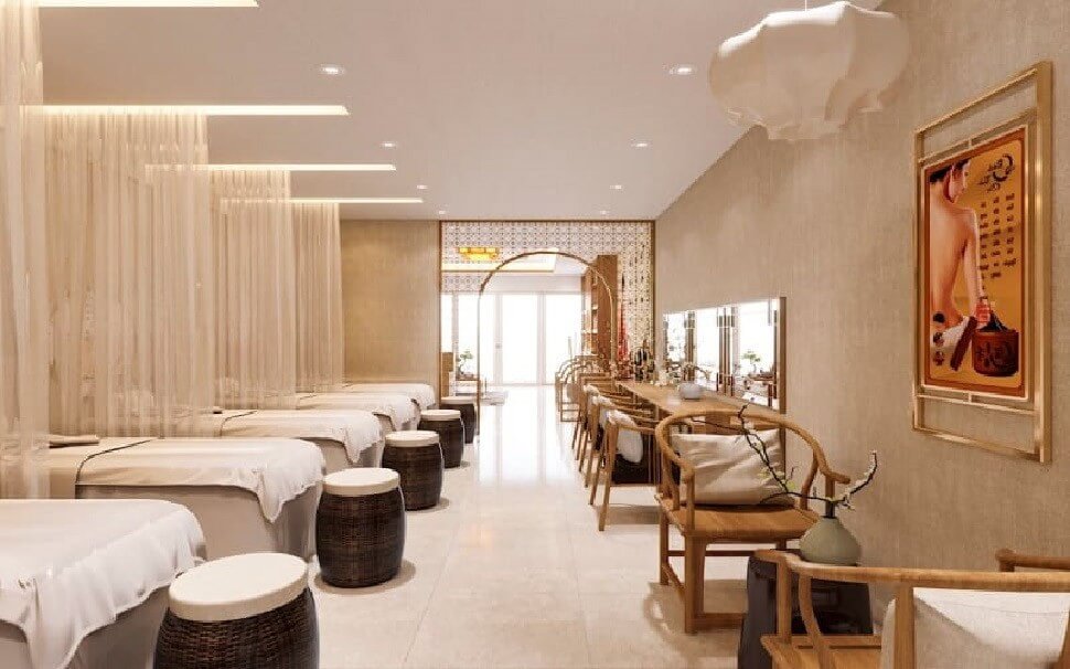 cách trang trí phòng spa đẹp Pendecor