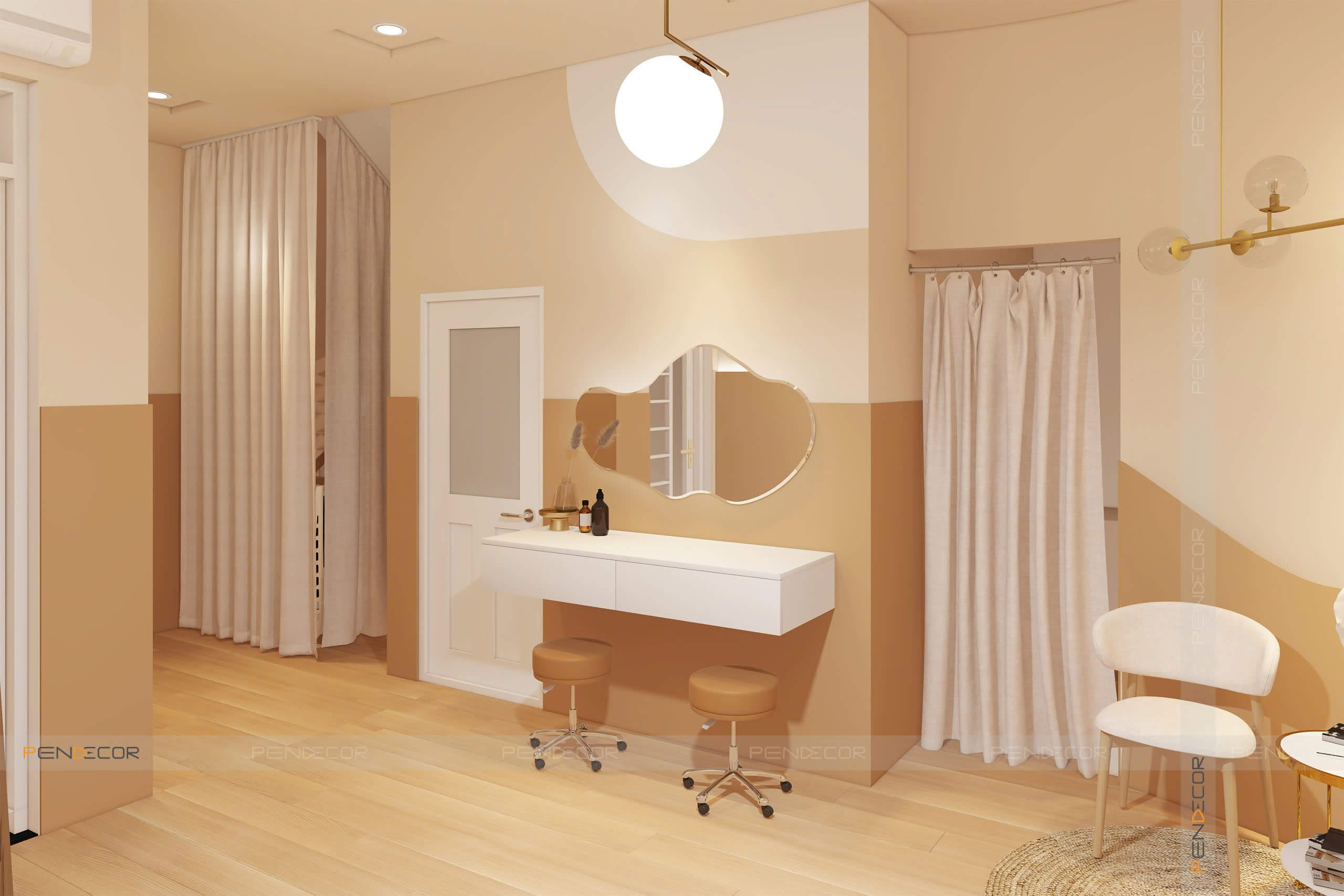 Thiết Kế Spa Gội Đầu Dưỡng Sinh Cindy