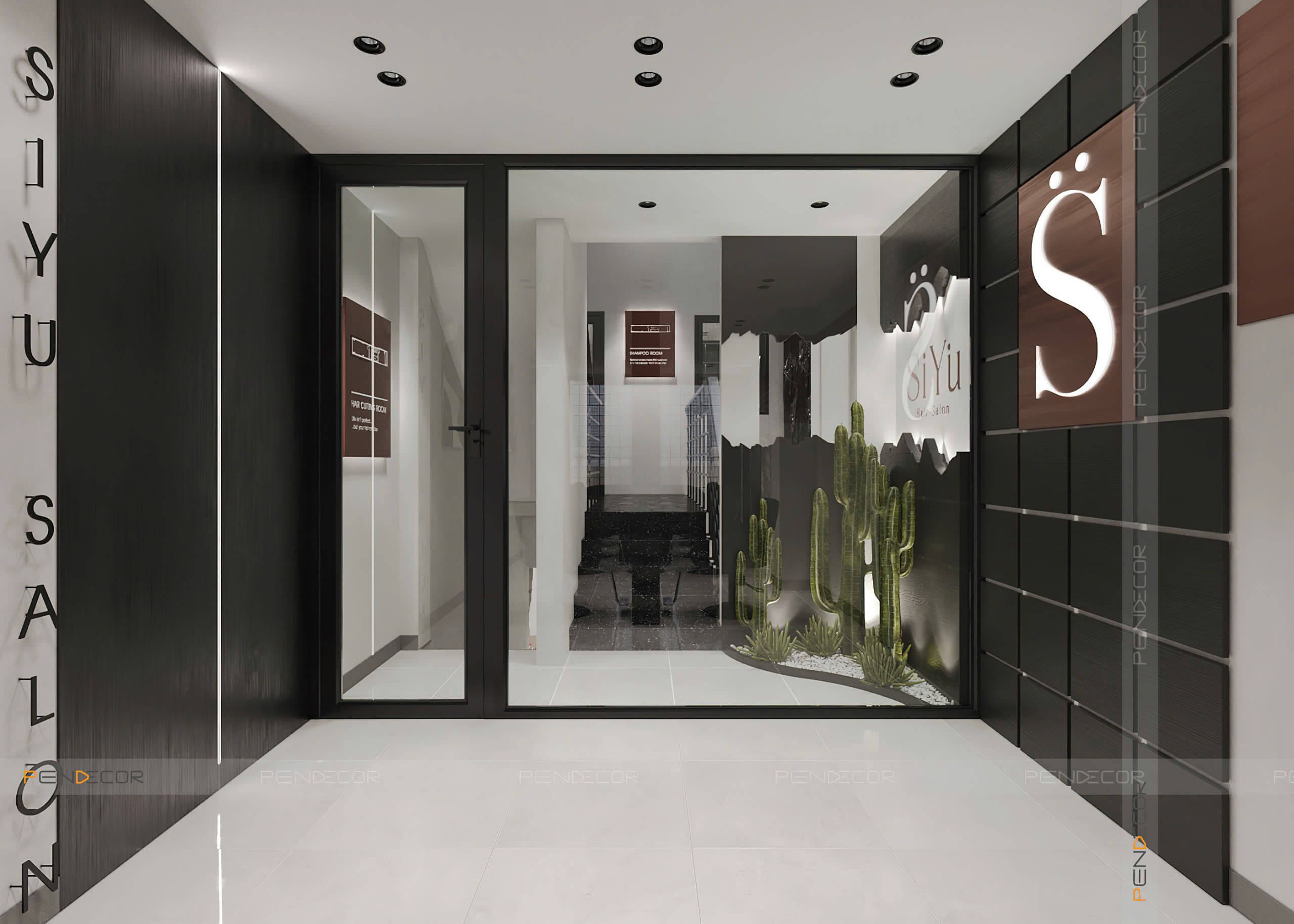 Thiết Kế Salon Tóc Siyu