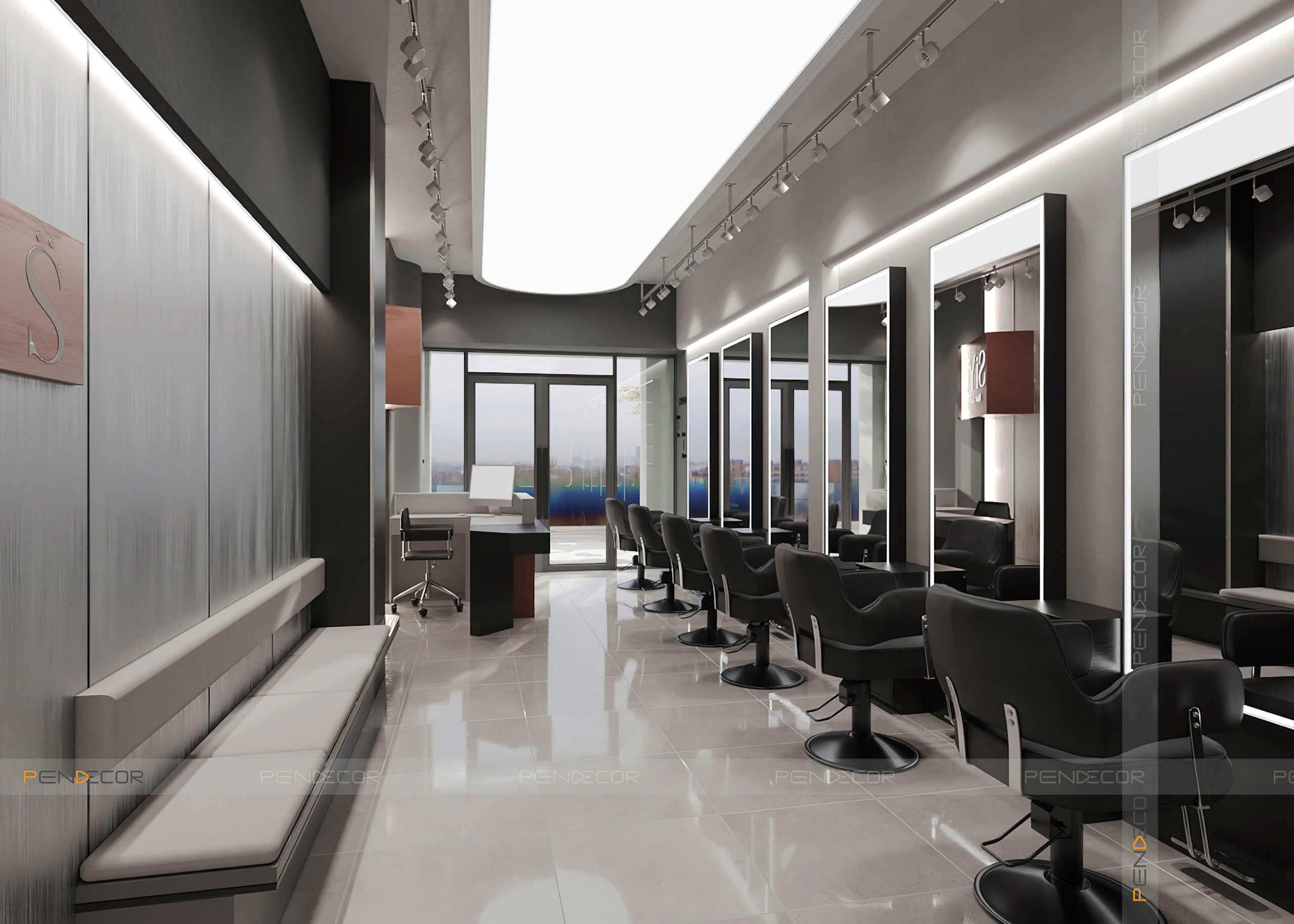 Thiết Kế Salon Tóc Siyu