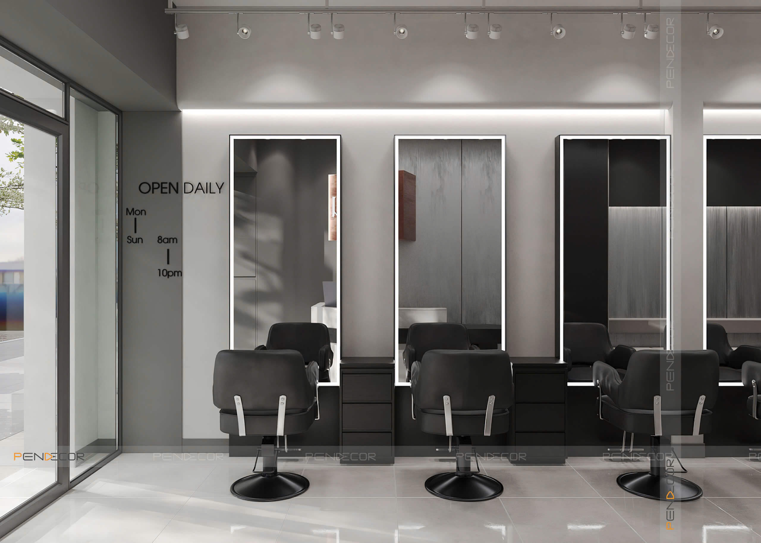 Thiết Kế Salon Tóc Siyu