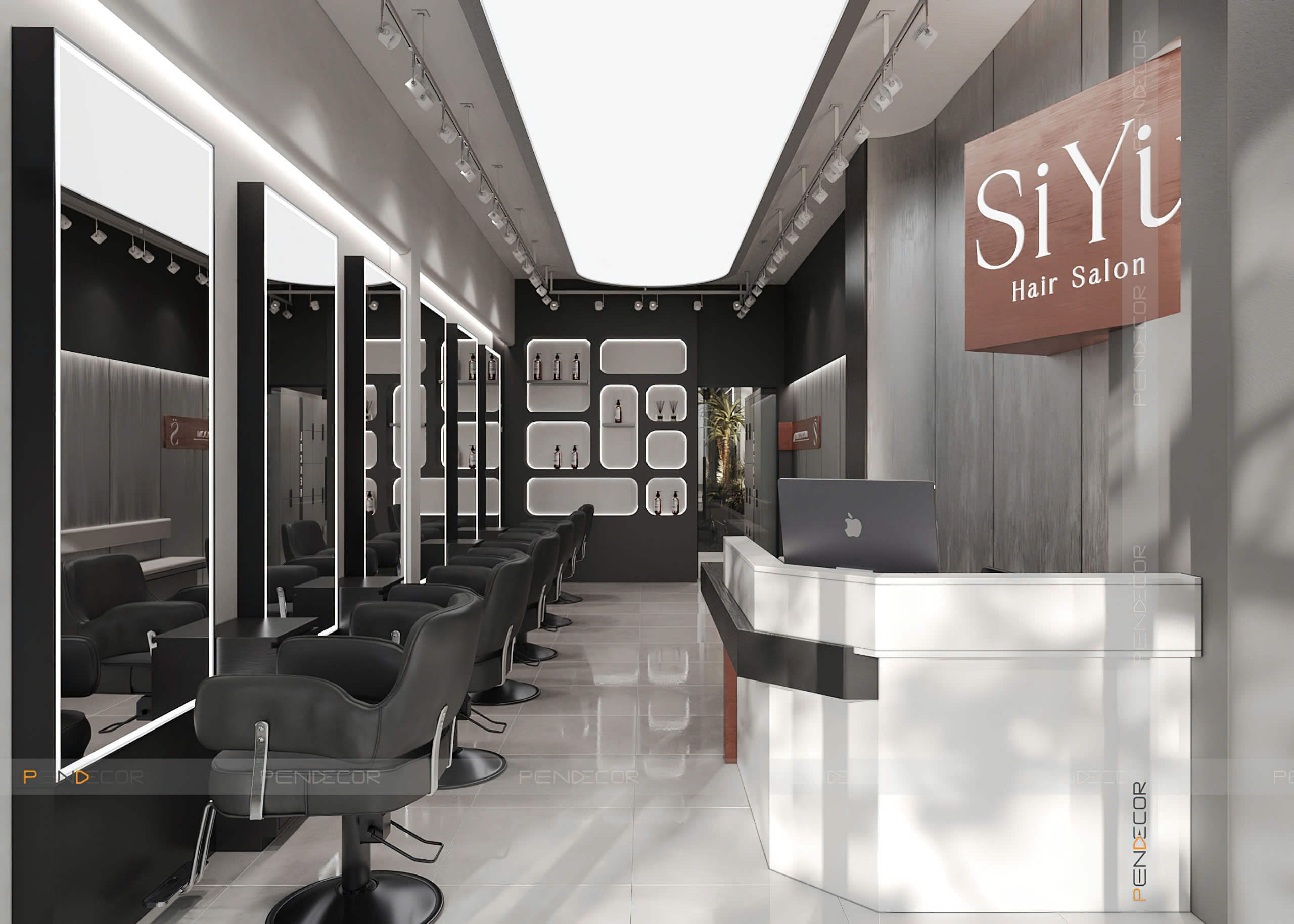 Thiết Kế Salon Tóc Siyu