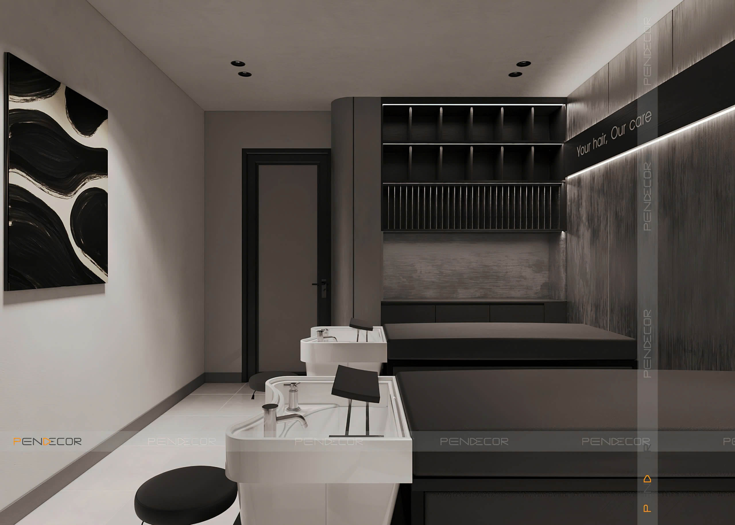 Thiết Kế Salon Tóc Siyu