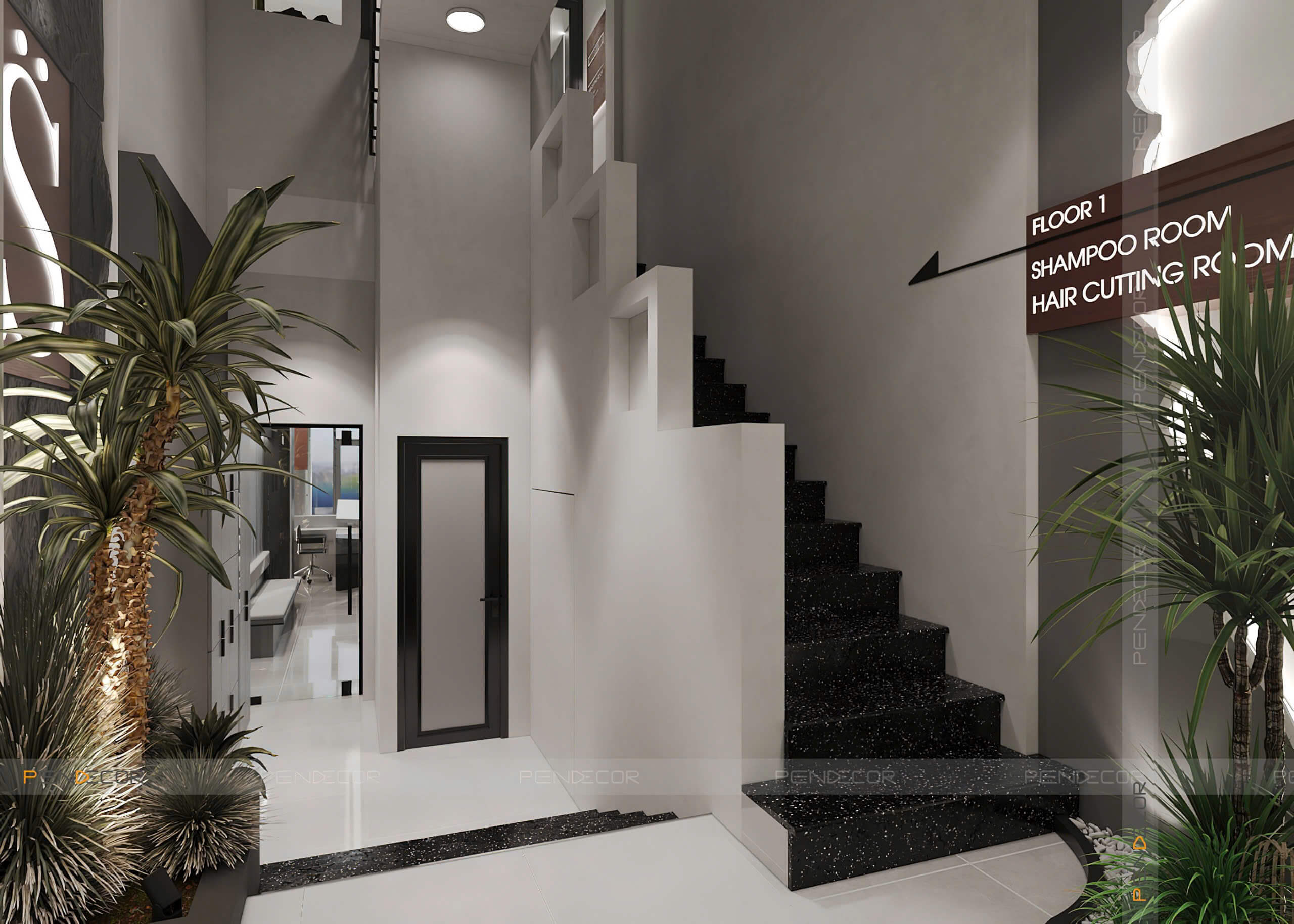 Thiết Kế Salon Tóc Siyu