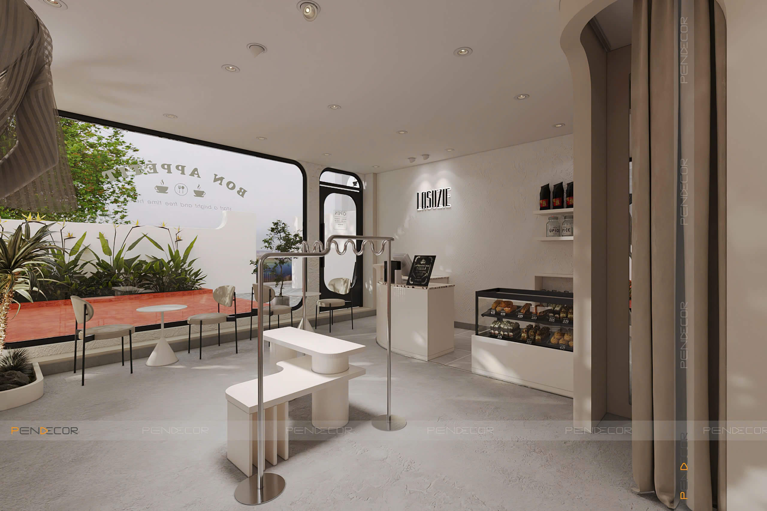 Thiết Kế Shop Quần Áo Nữ Lasuzie