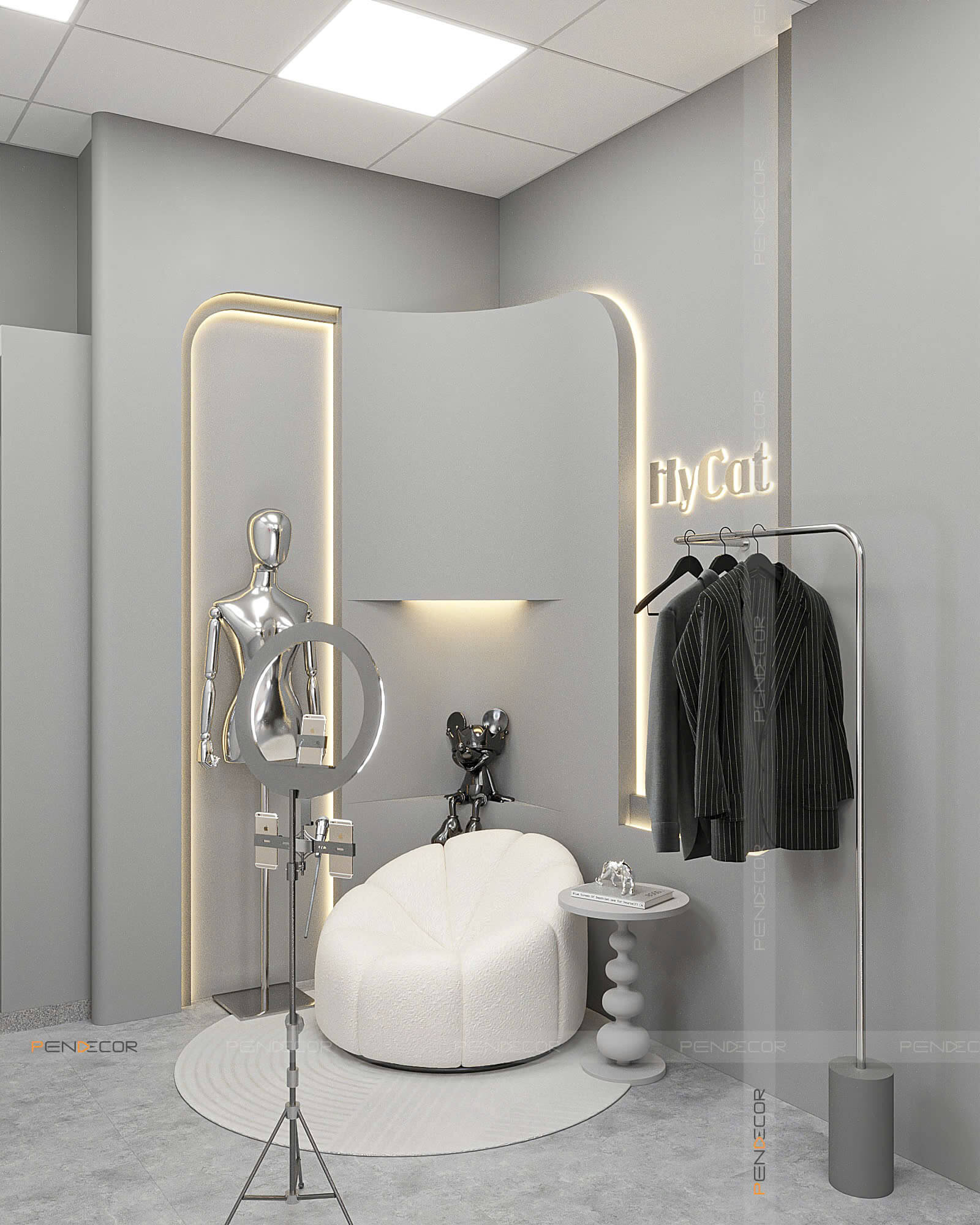 Thiết Kế Phòng Livestream Hycat