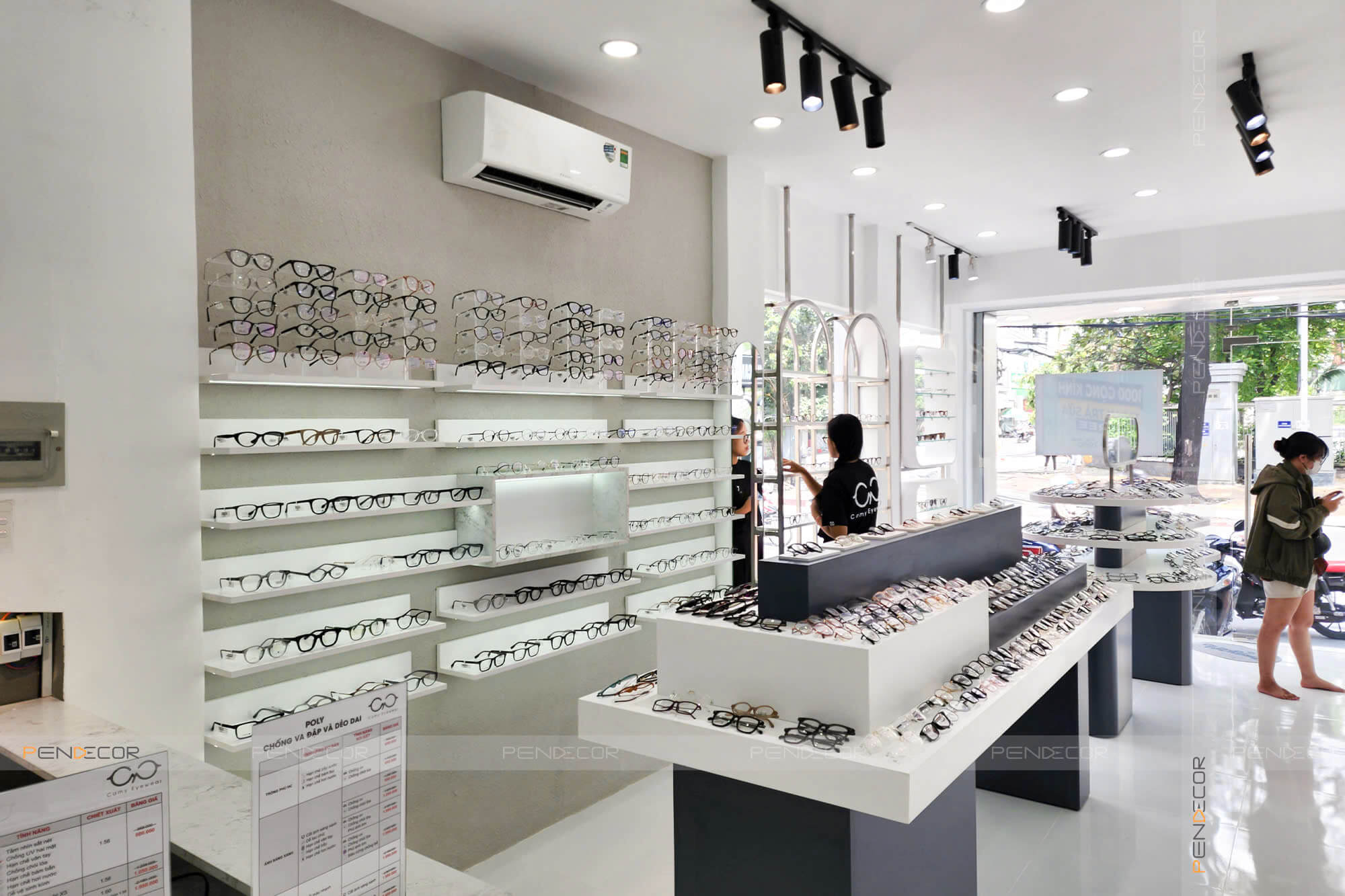 Thi Công Shop Mắt Kinh Camy Thủ Đức