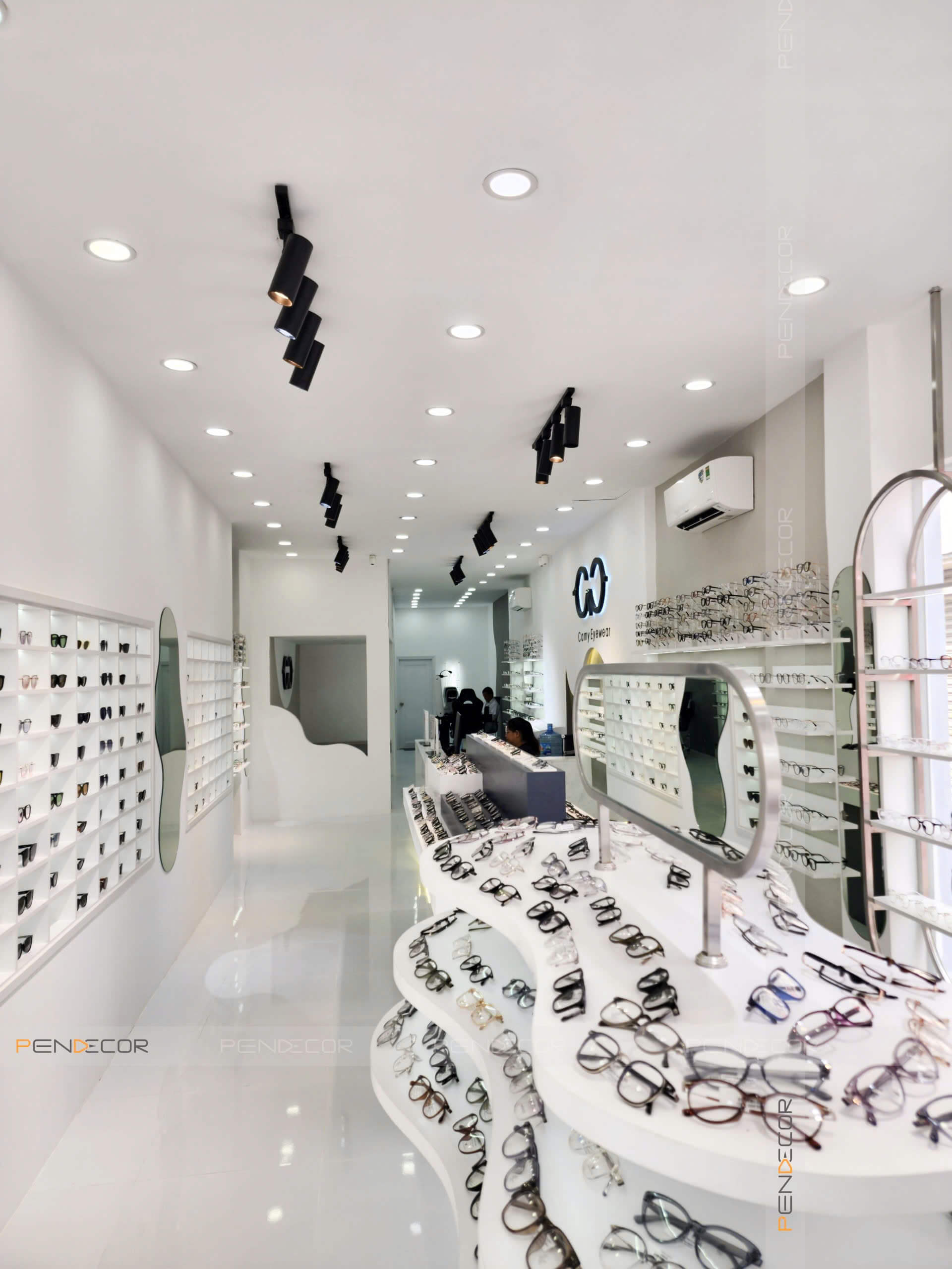 Thi Công Shop Mắt Kinh Camy Thủ Đức