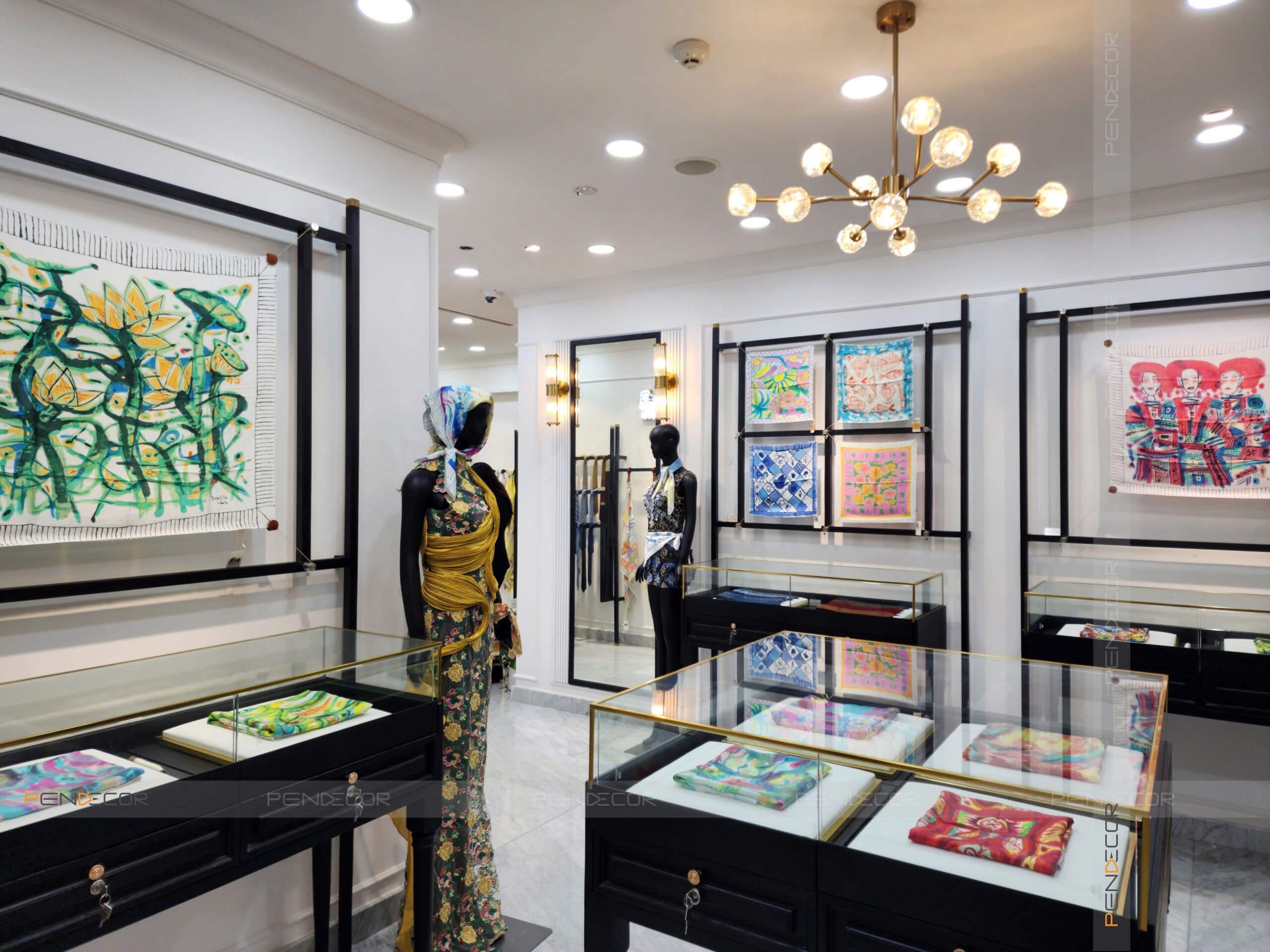 Thi Công Shop Thời Trang Daisu Silk