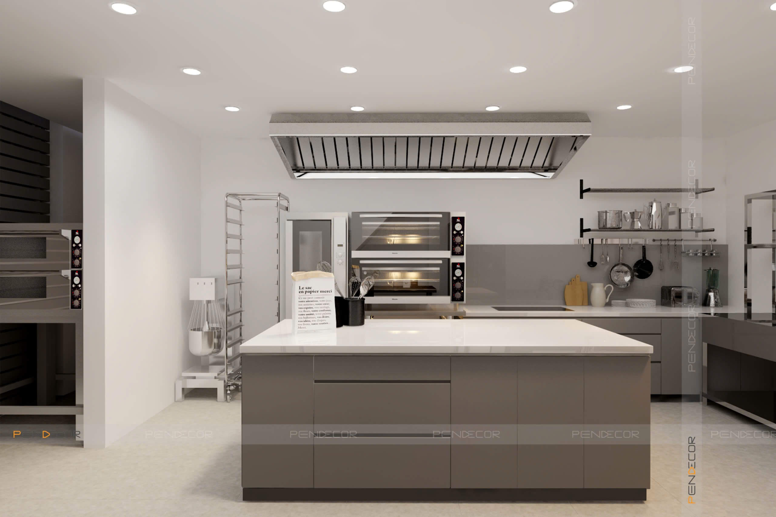 Thiết Kế Tiệm Bánh Kem Cherry Cake