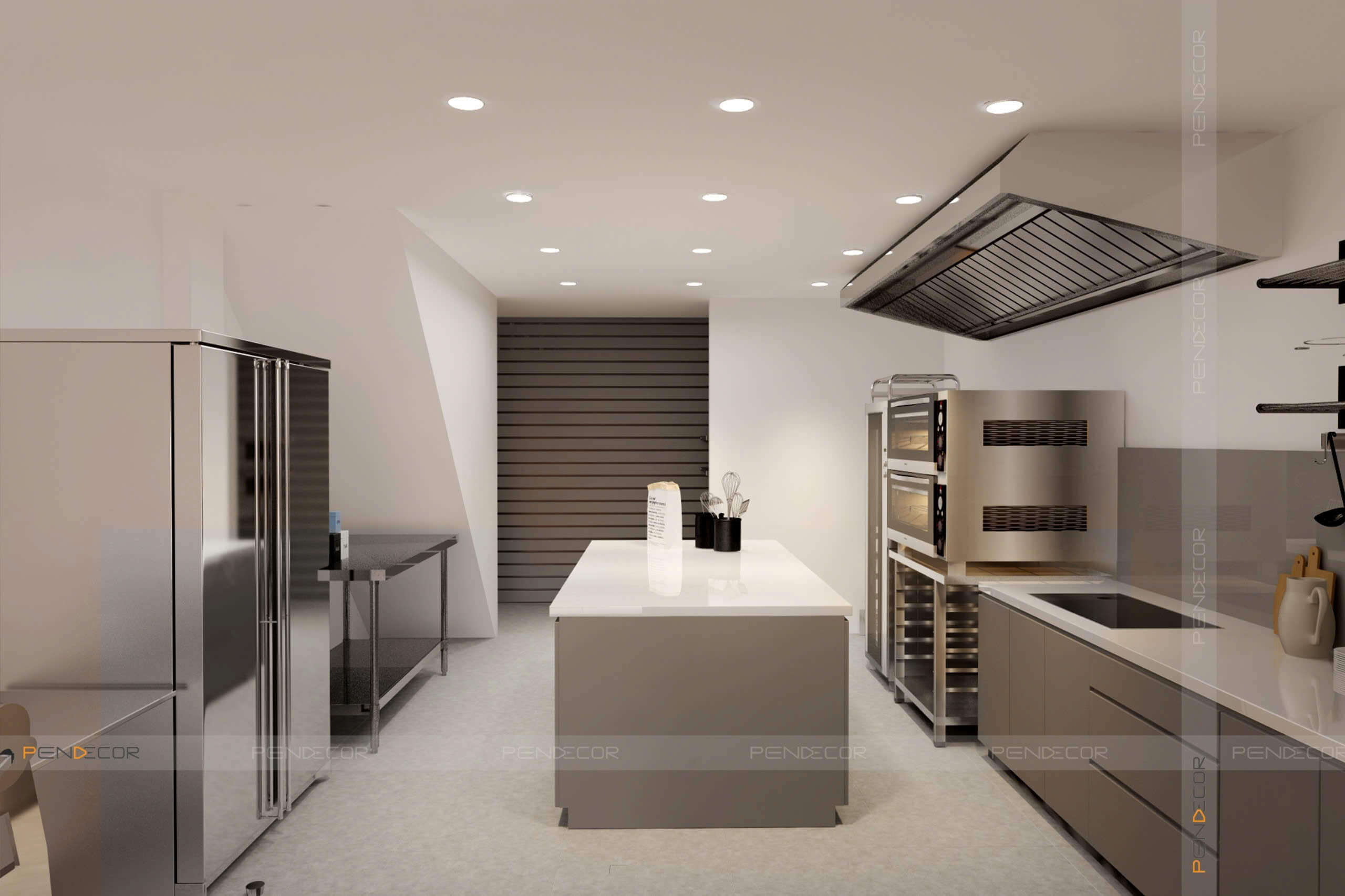 Thiết Kế Tiệm Bánh Kem Cherry Cake