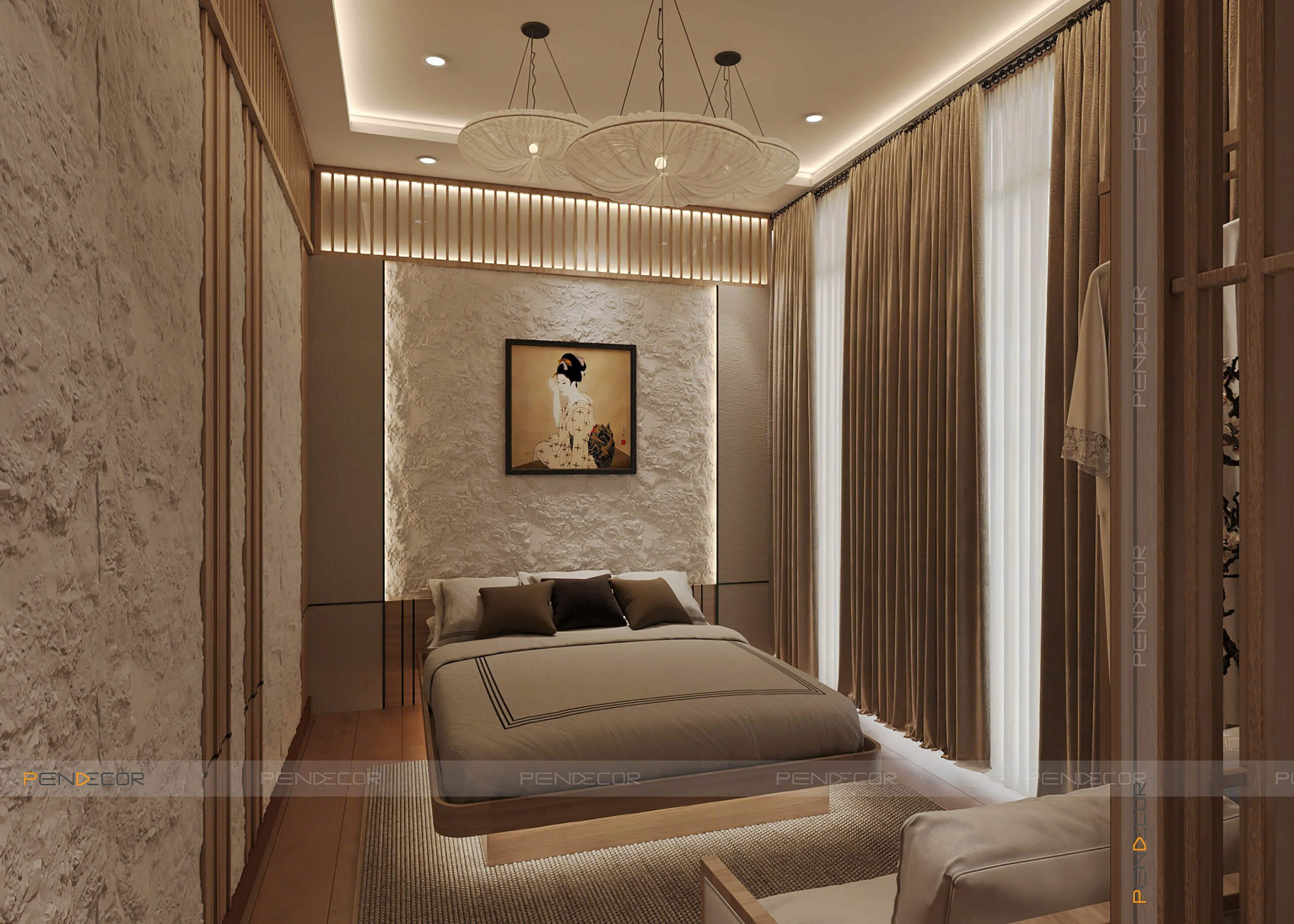 Thiết Kế Spa Hoàng Kim (Phòng VIP)