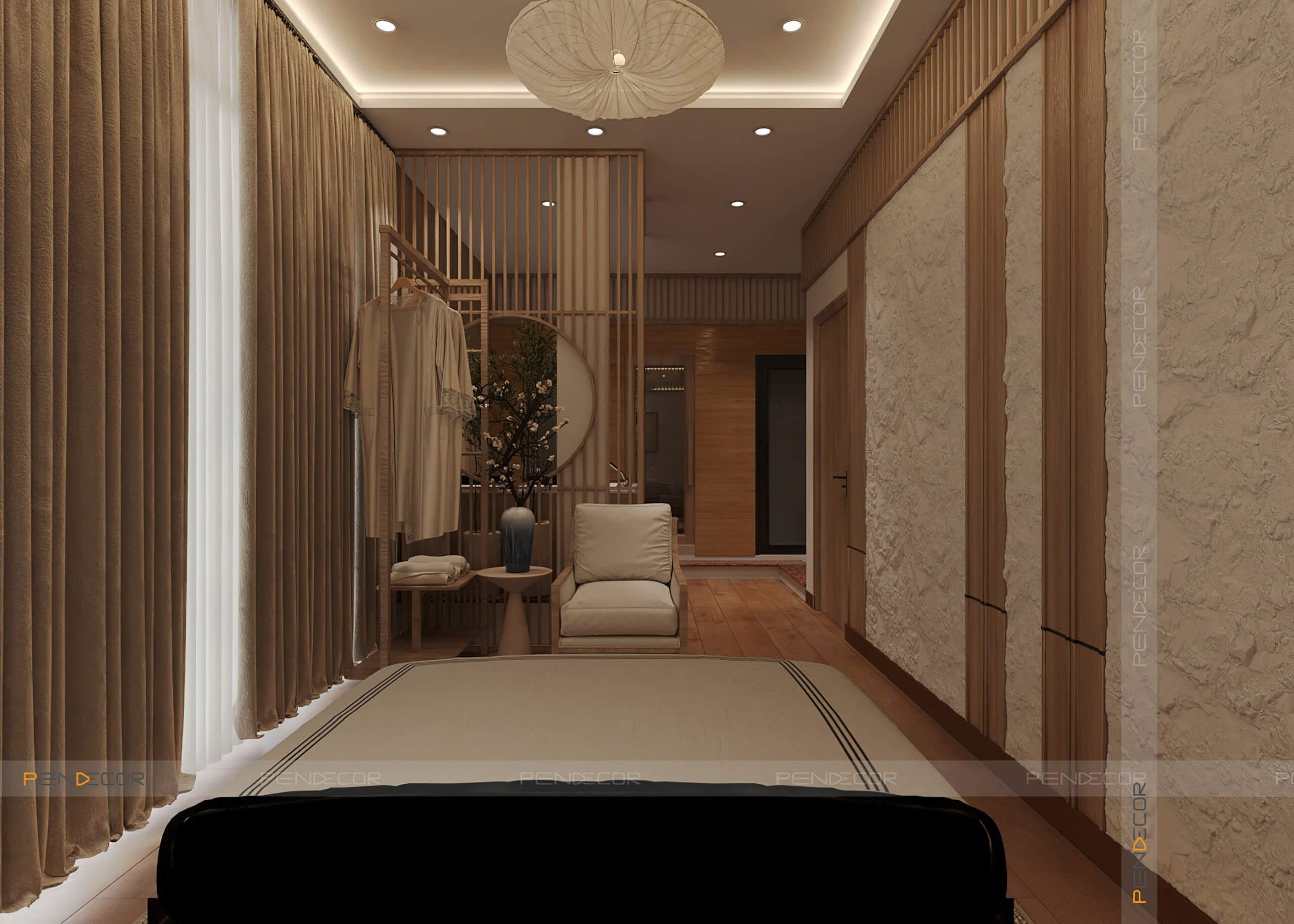 Thiết Kế Spa Hoàng Kim (Phòng VIP)