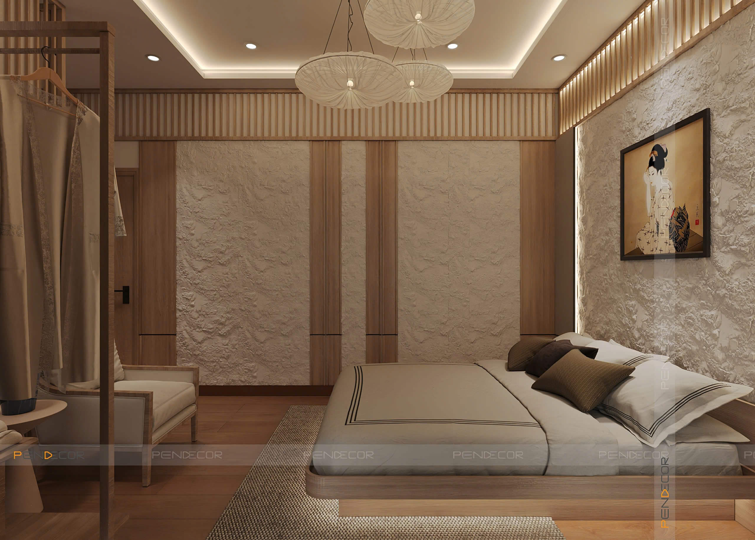 Thiết Kế Spa Hoàng Kim (Phòng VIP)