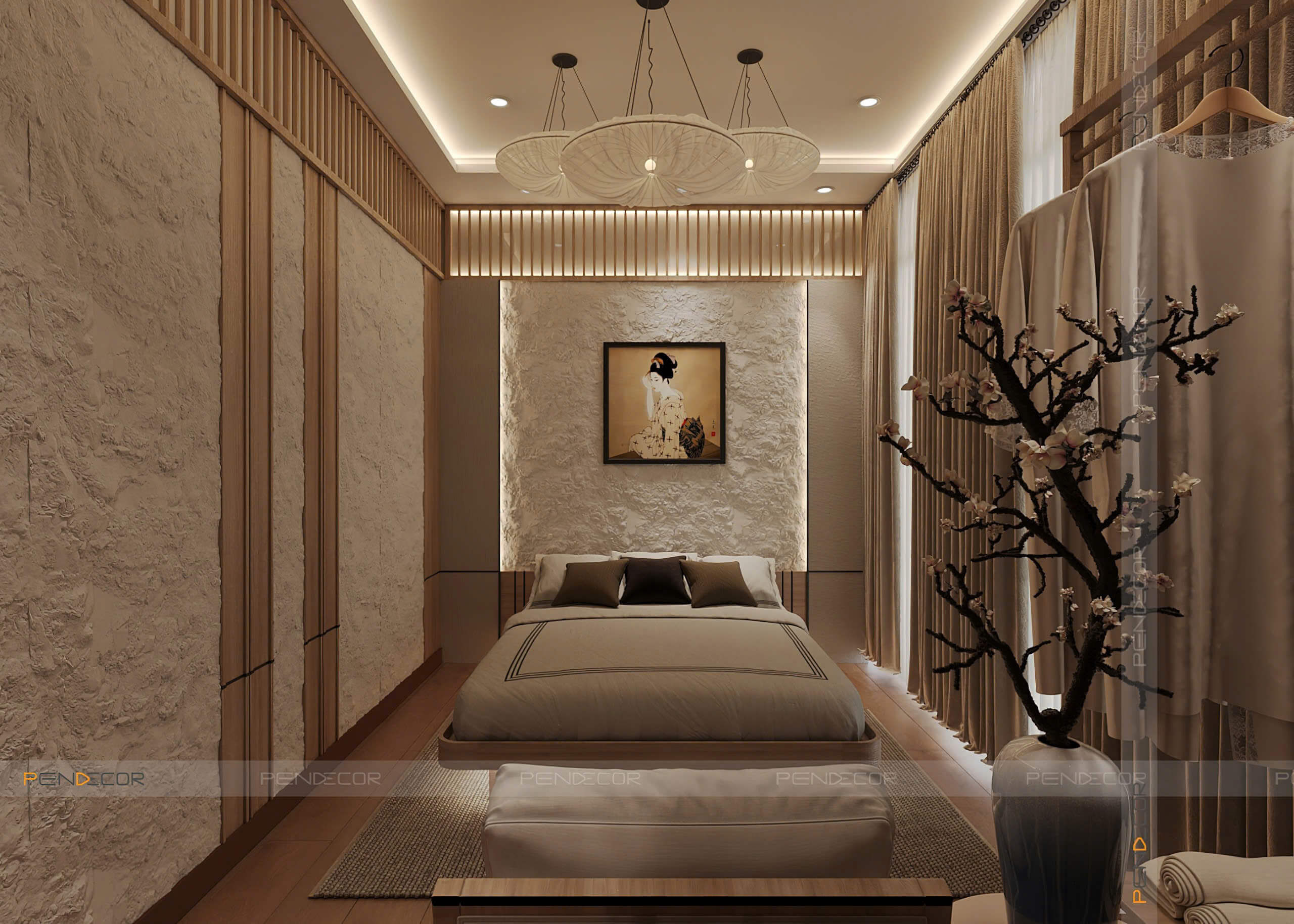 Thiết Kế Spa Hoàng Kim (Phòng VIP)
