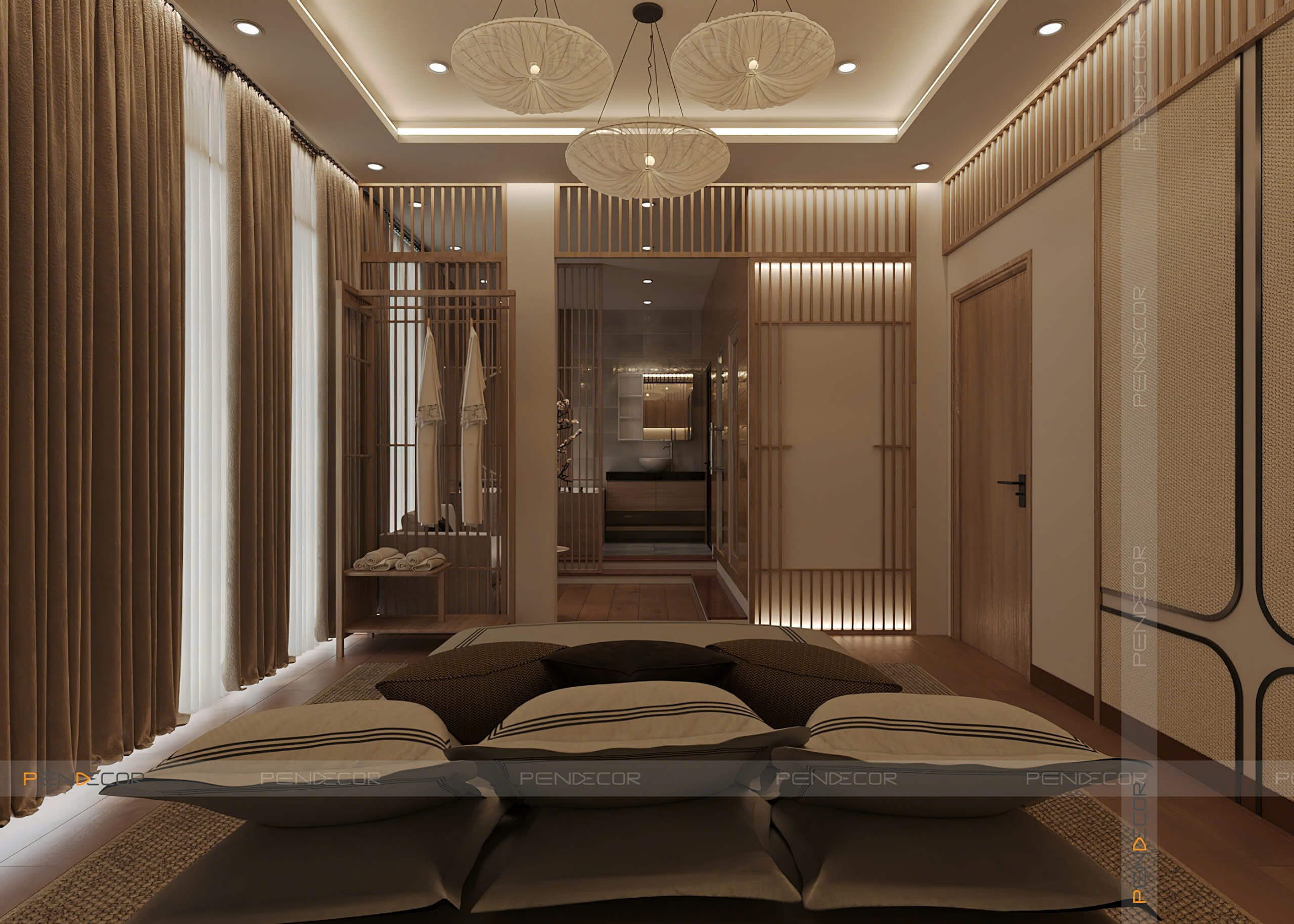 Thiết Kế Spa Hoàng Kim (Phòng VIP)