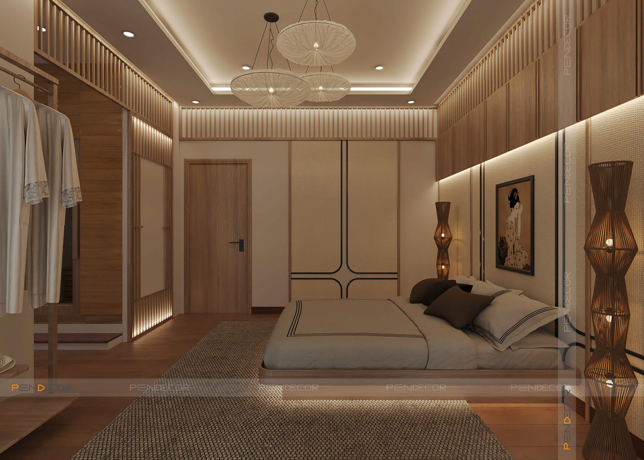 Thiết Kế Spa Hoàng Kim (Phòng VIP)