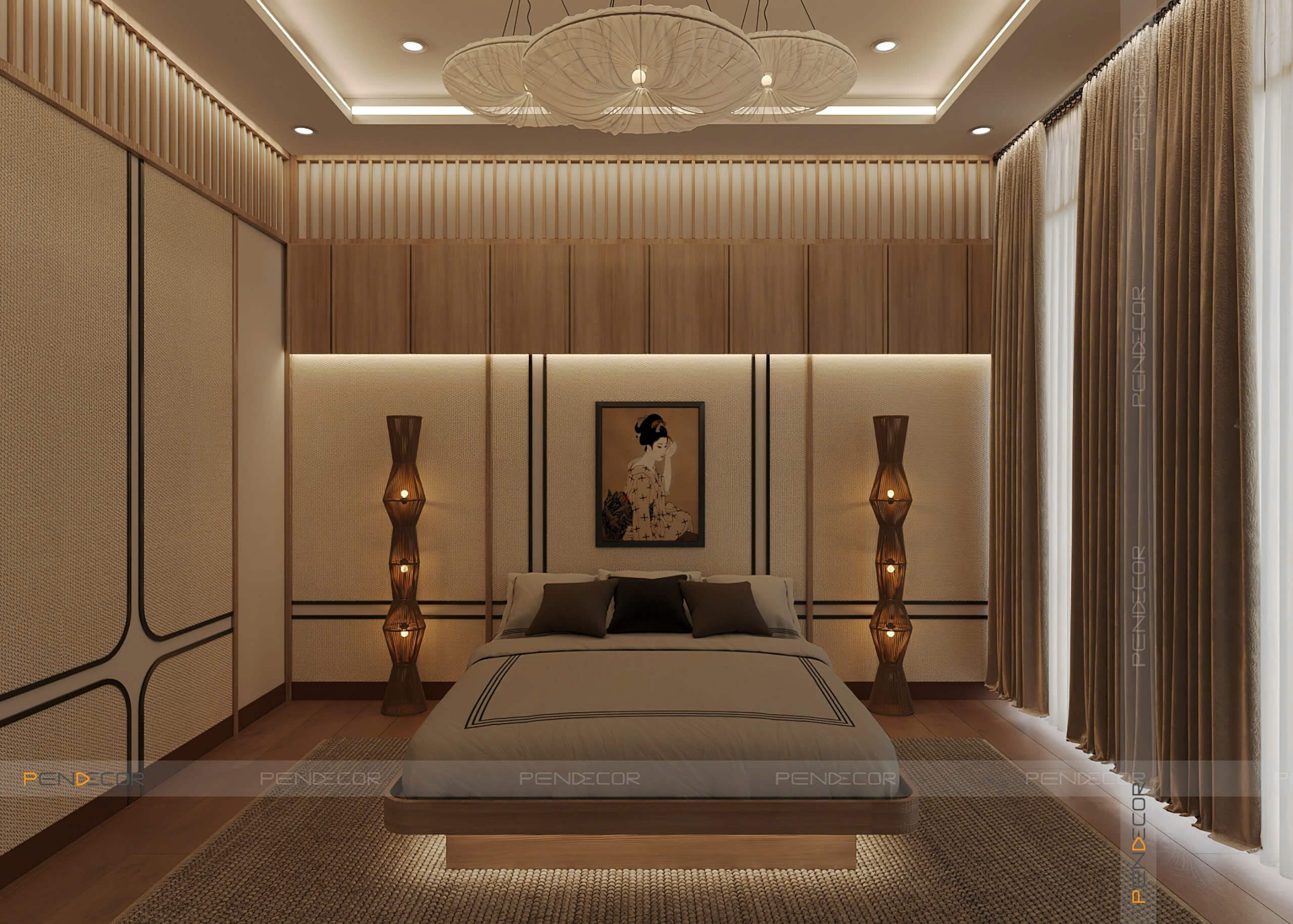 Thiết Kế Spa Hoàng Kim (Phòng VIP)