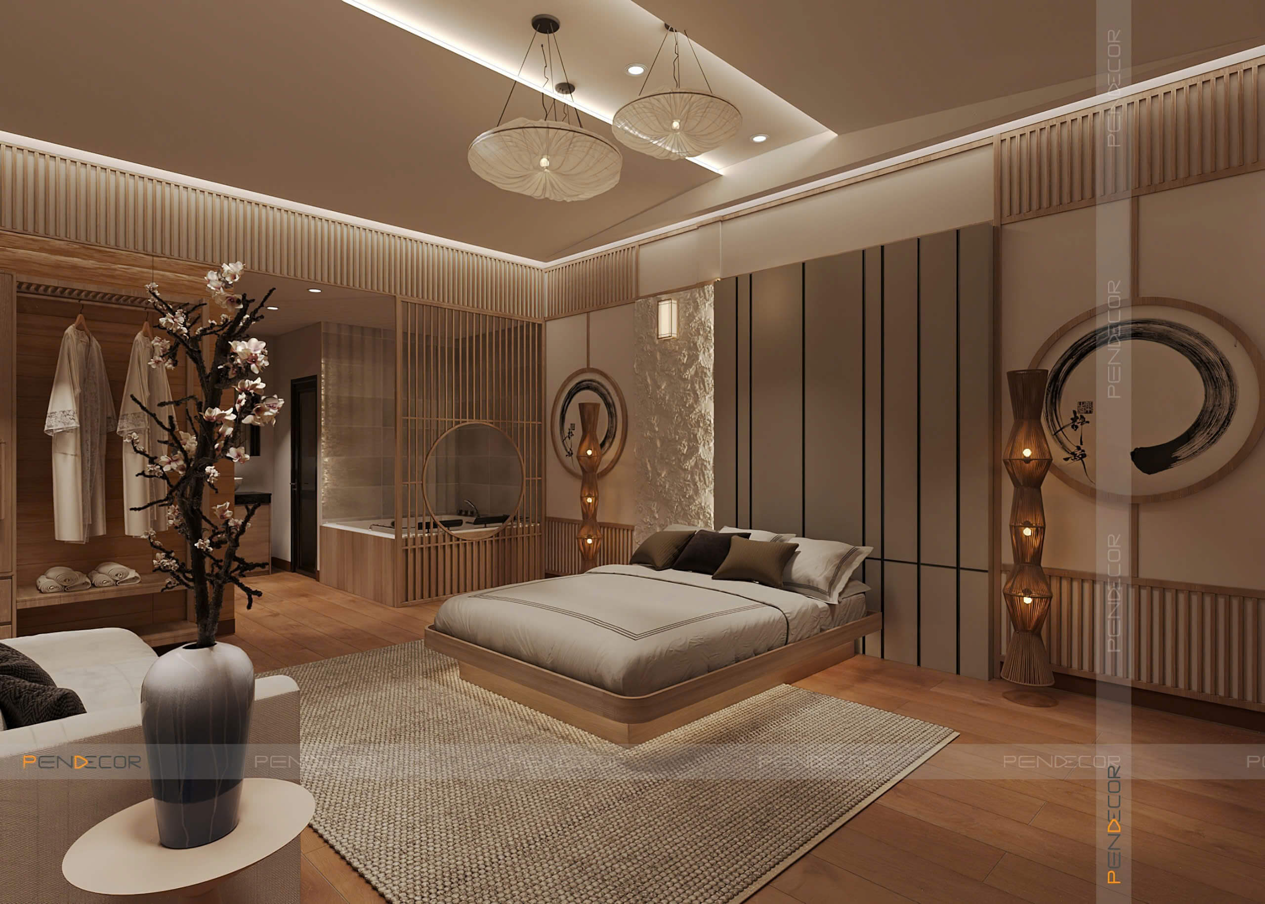 Thiết Kế Spa Hoàng Kim (Phòng VIP)